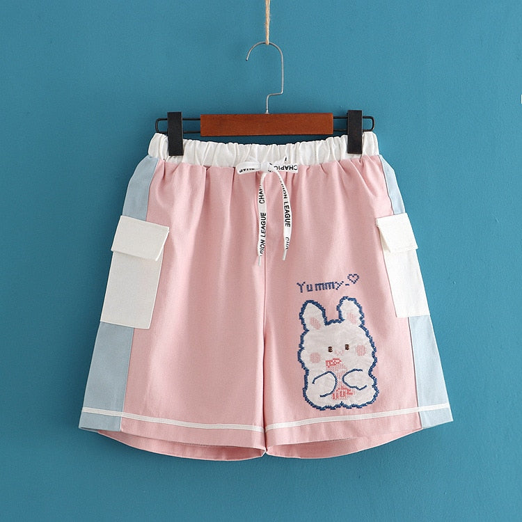 Kawaii Yummy Bunny Shorts