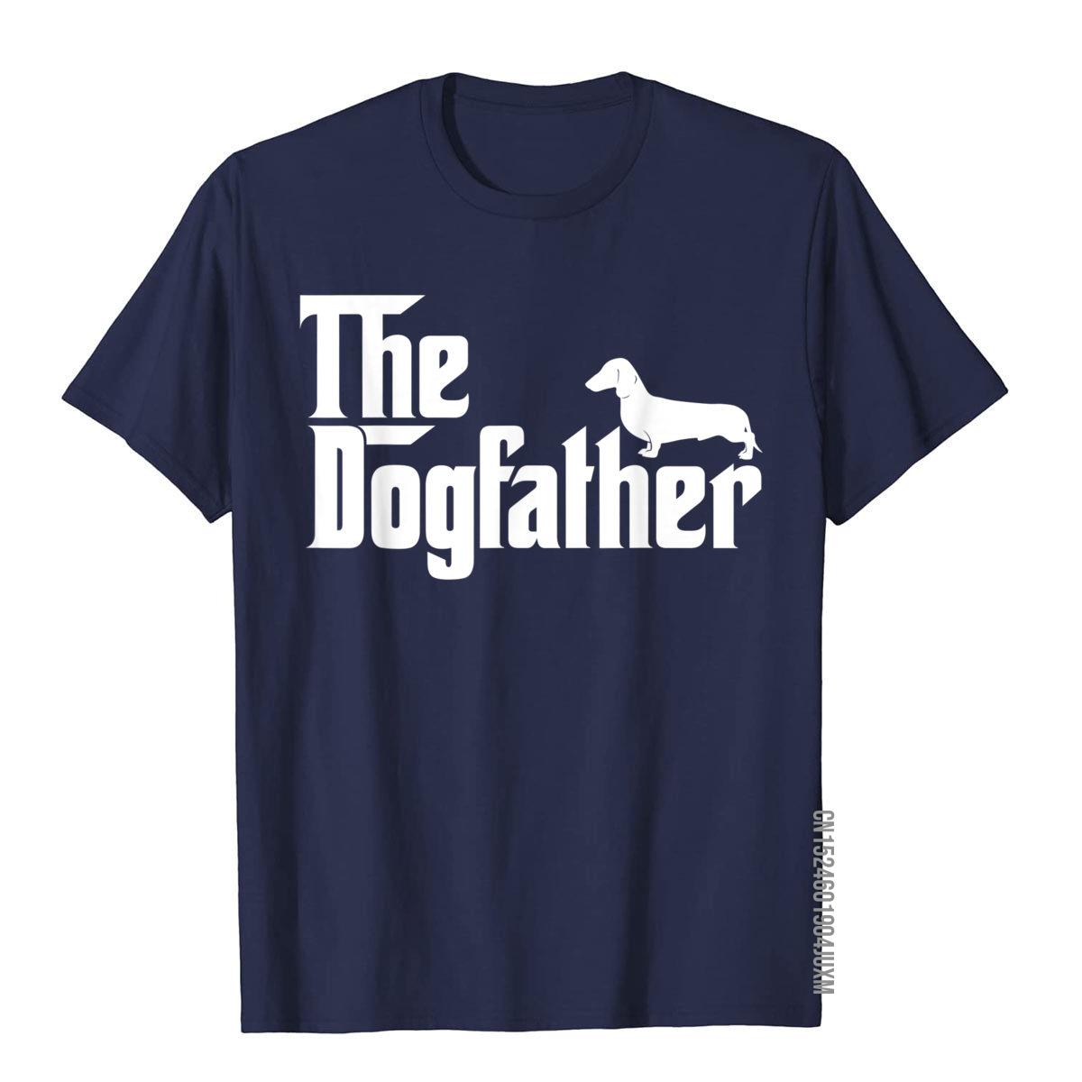 The Dogfather Dachshund T-Shirt for Men by Dach Everywhere