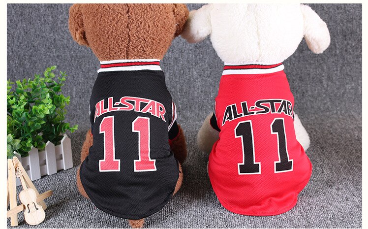 All-Star Number 11 Pet Jersey by Furr Baby Gifts