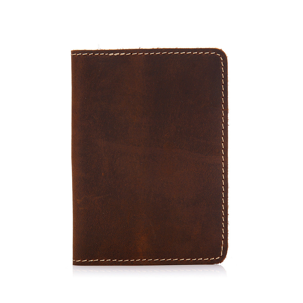 Priam Handmade Leather Passport Cover - by STEEL HORSE LEATHER