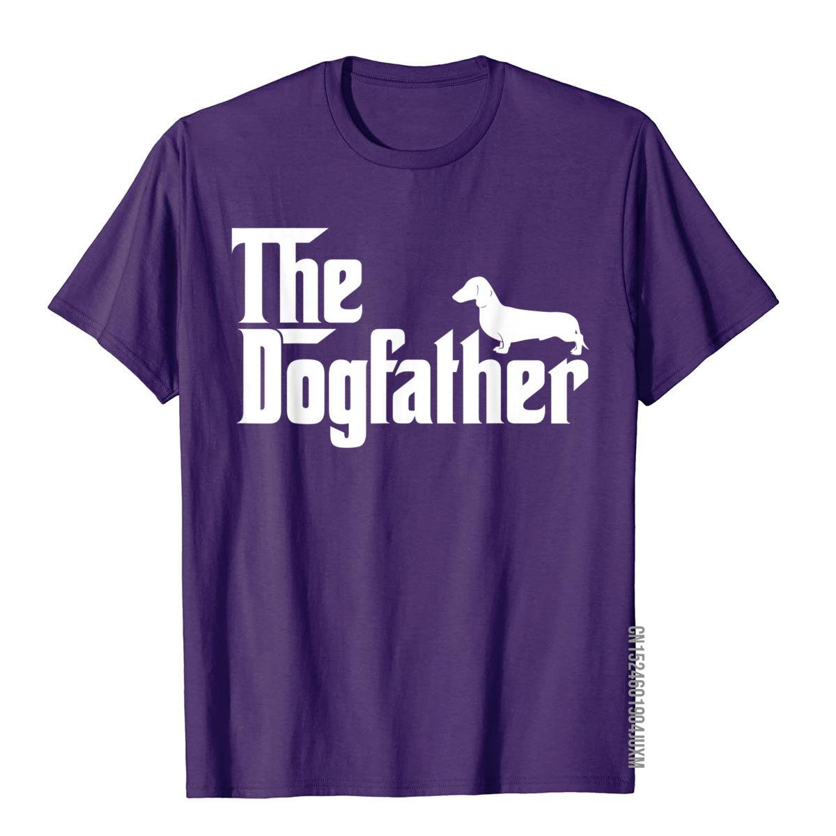 The Dogfather Dachshund T-Shirt for Men by Dach Everywhere