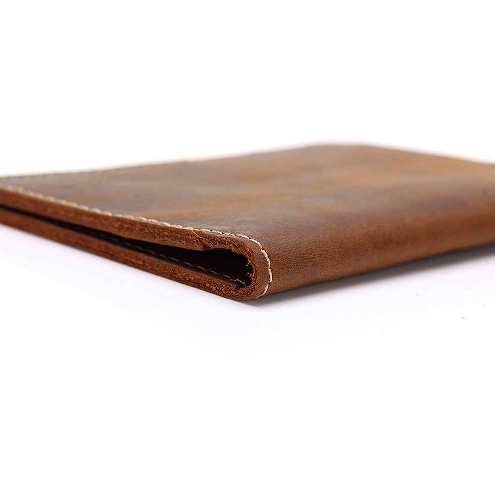 Priam Handmade Leather Passport Cover - by STEEL HORSE LEATHER