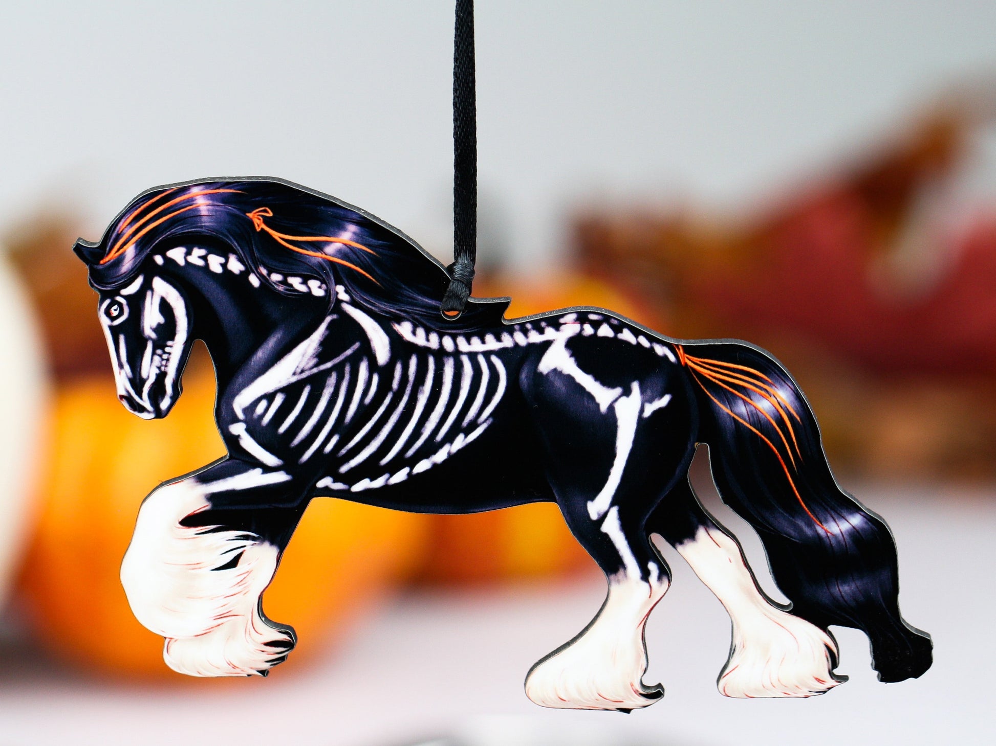 Halloween Gypsy Horse Ornament by Classy Equine