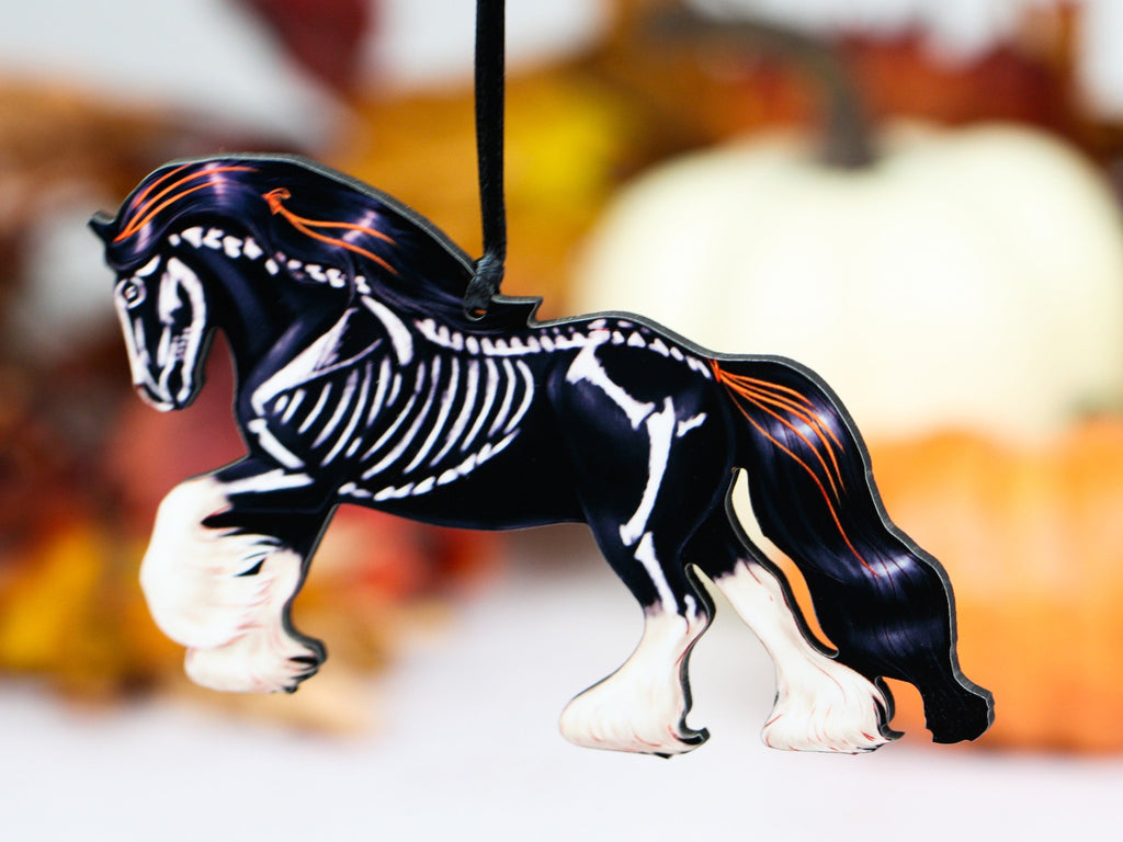 Halloween Gypsy Horse Ornament by Classy Equine