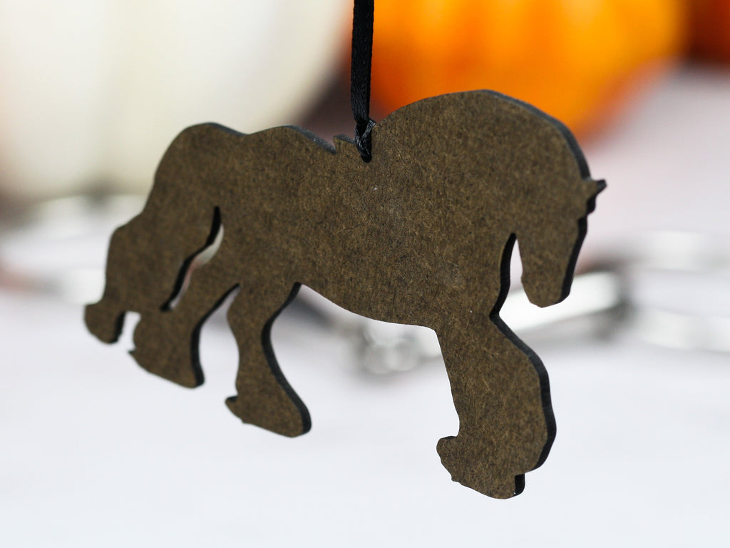 Halloween Gypsy Horse Ornament by Classy Equine