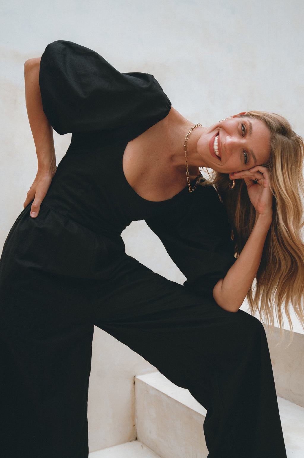 Heaven Bay Linen Jumpsuit by Bali ELF
