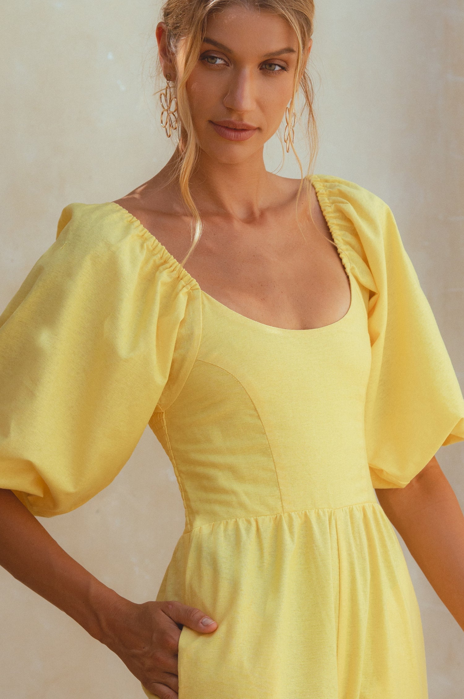 Heaven Bay Linen Jumpsuit by Bali ELF