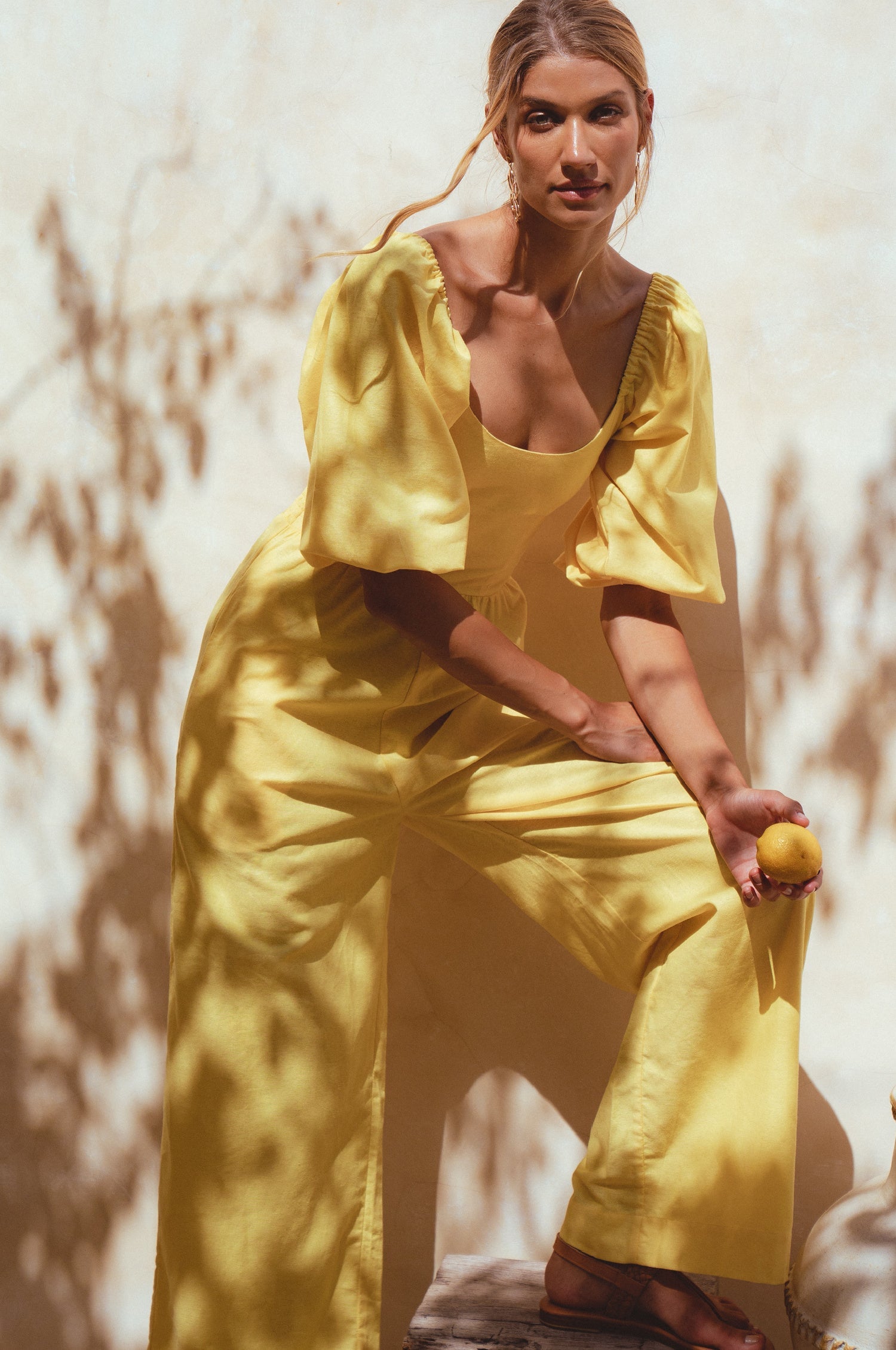 Heaven Bay Linen Jumpsuit by Bali ELF