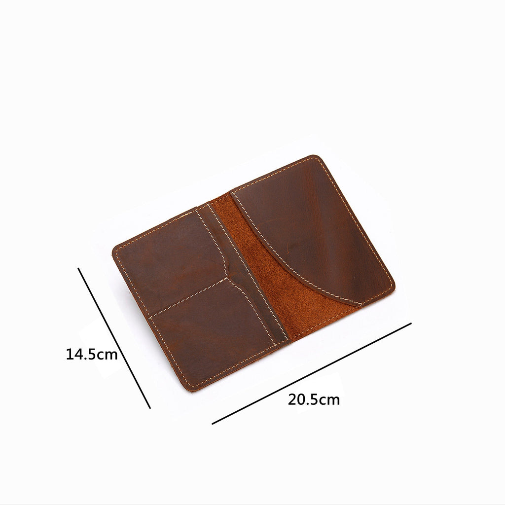 Priam Handmade Leather Passport Cover - by STEEL HORSE LEATHER