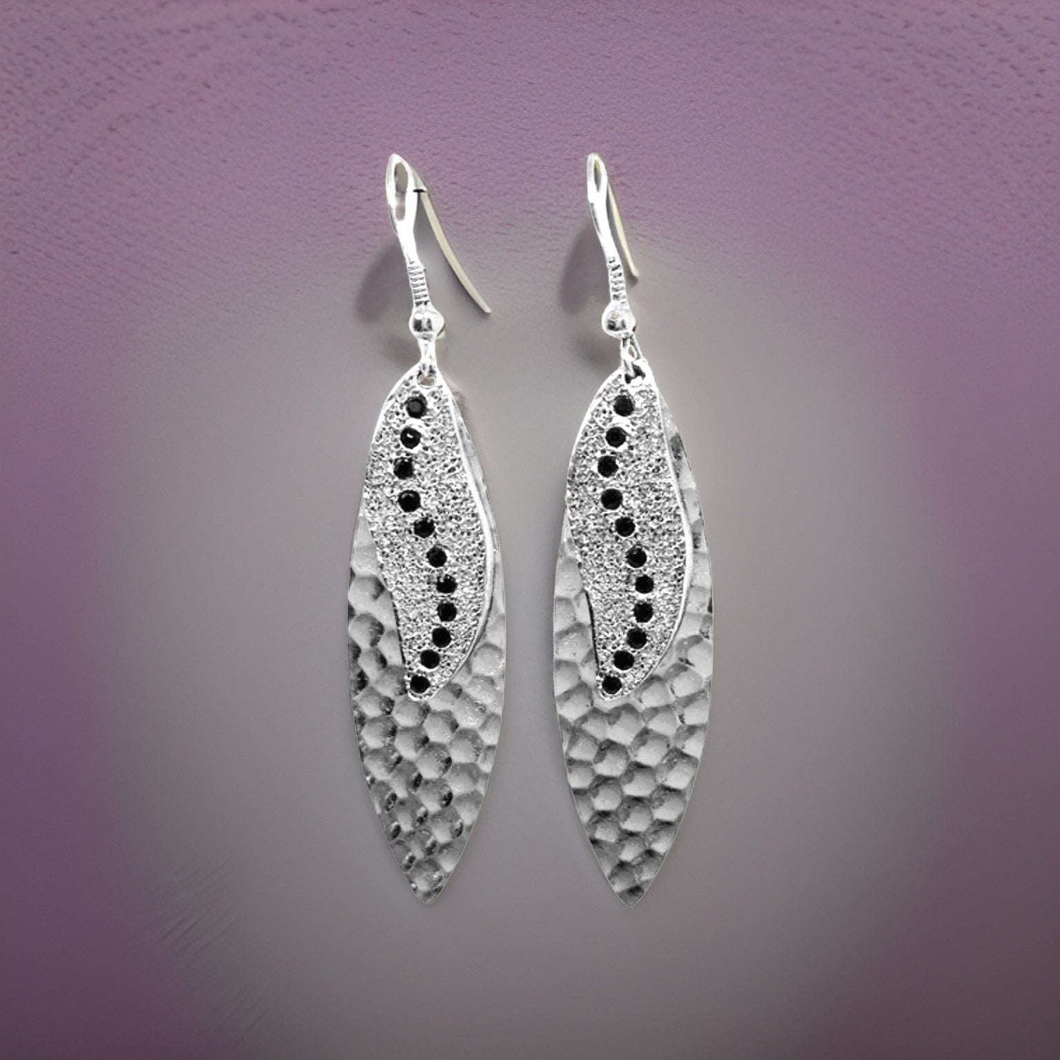 Navette Sun Rays Earrings by The Urban Charm