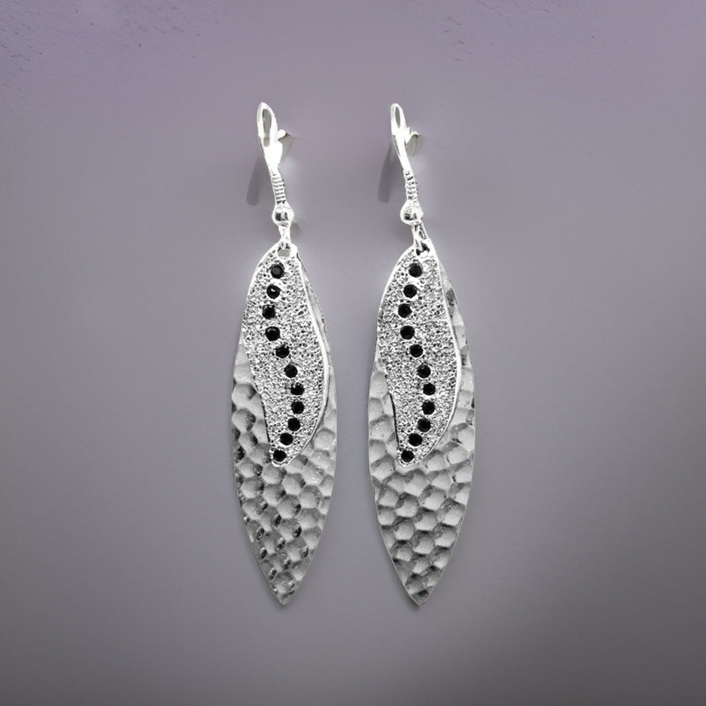 Navette Sun Rays Earrings by The Urban Charm