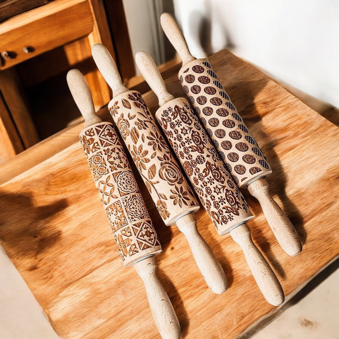 Easter + Spring Rolling Pins by Gia Roma