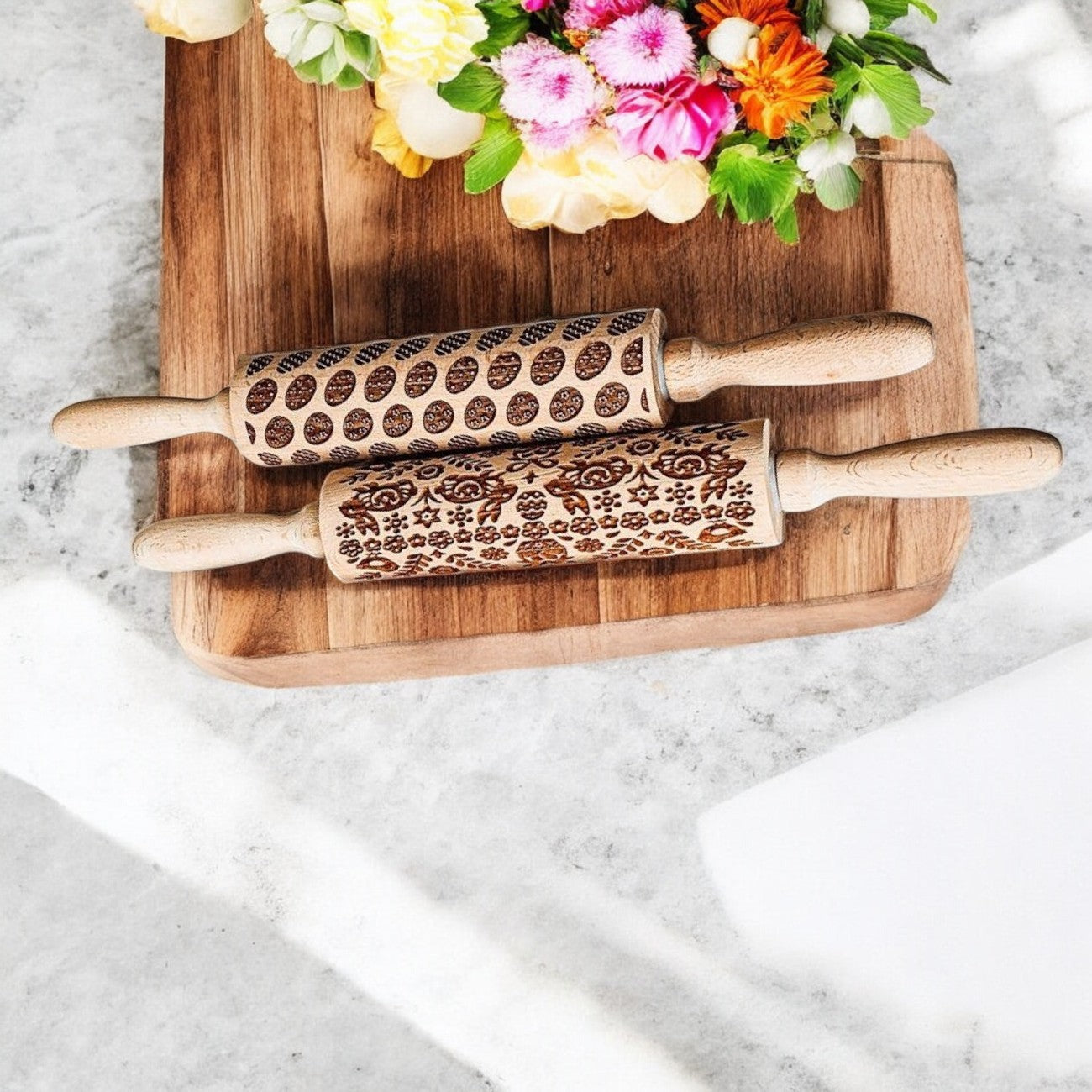 Easter + Spring Rolling Pins by Gia Roma