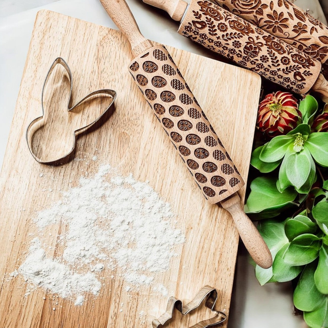 Easter + Spring Rolling Pins by Gia Roma