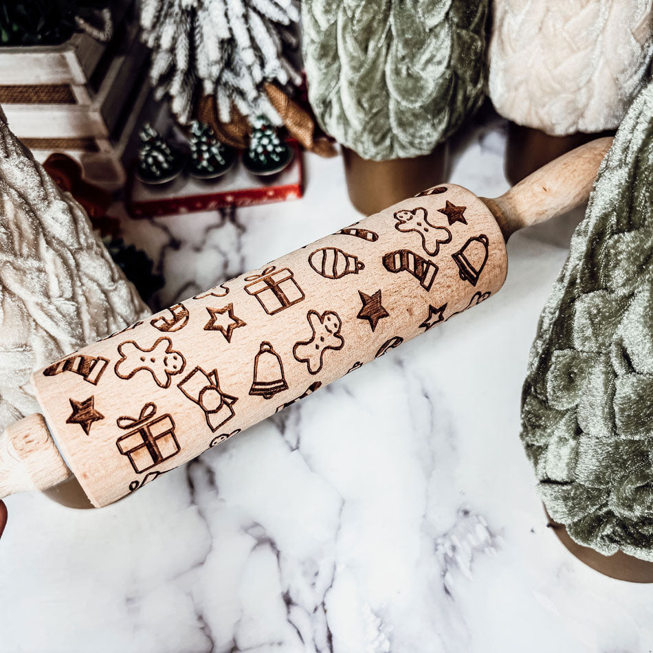 Christmas Rolling Pin Set | 10 Styles by Gia Roma