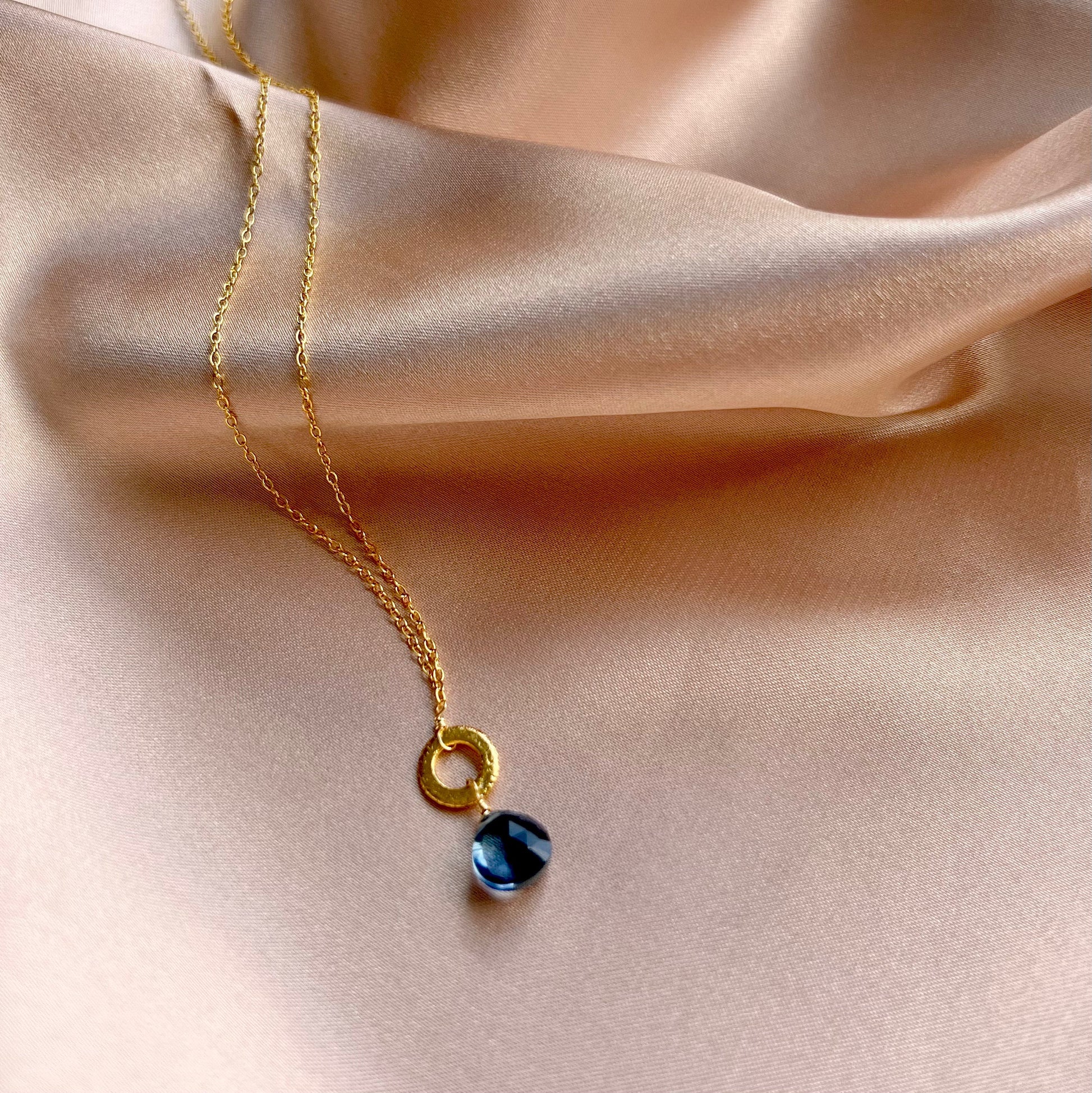 Amethyst Mini Layering Necklace by OyeraCharisma