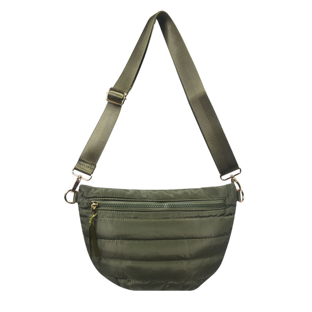 The Blake | Crescent Puffer Sling Bag | 14 Colors by Babs+Birdie