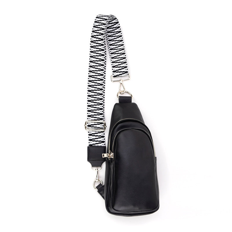 The Arden Sling Bag with Guitar Strap | Black by Babs+Birdie