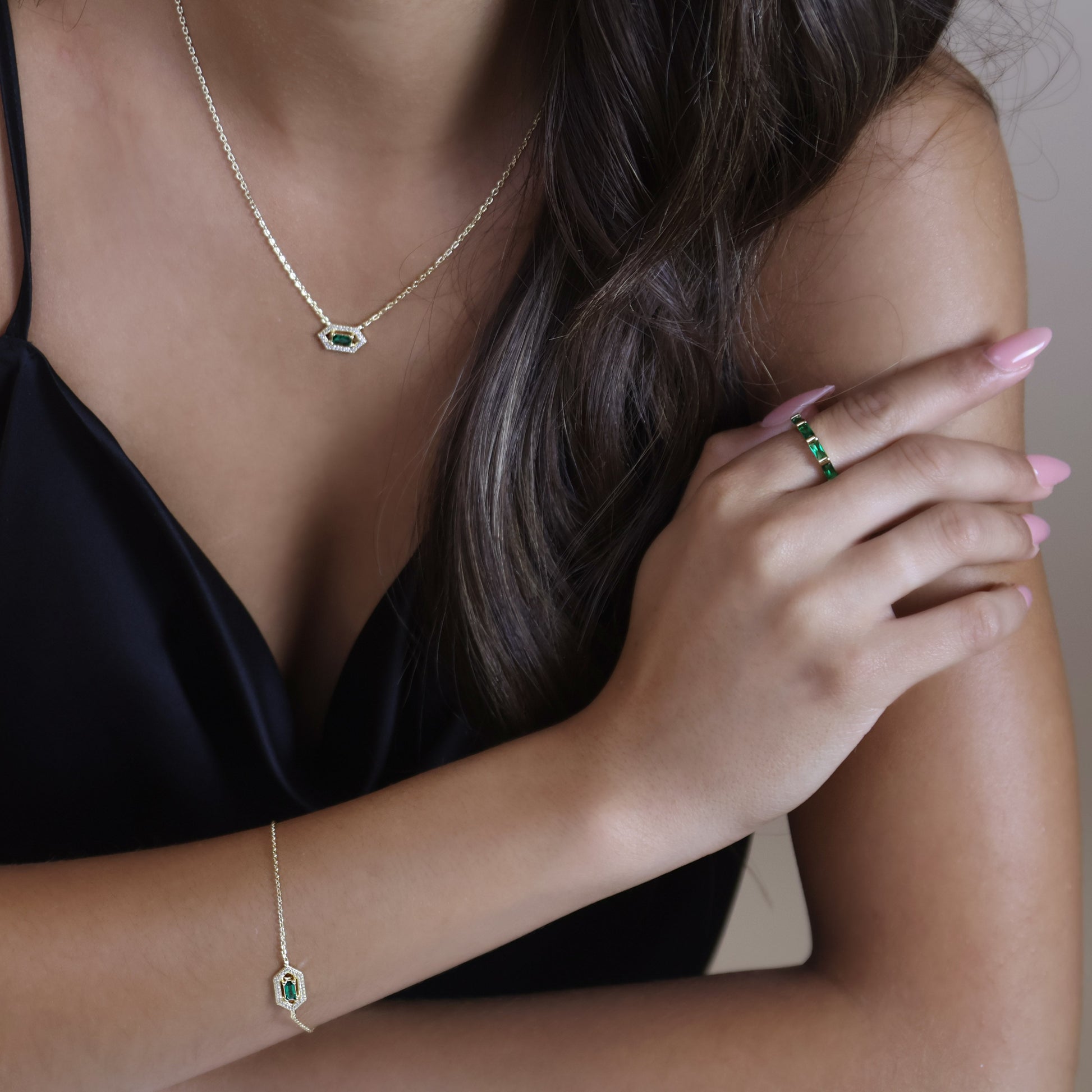 18k Gold Filled Fancy Birthstone Bracelet by GoldFi