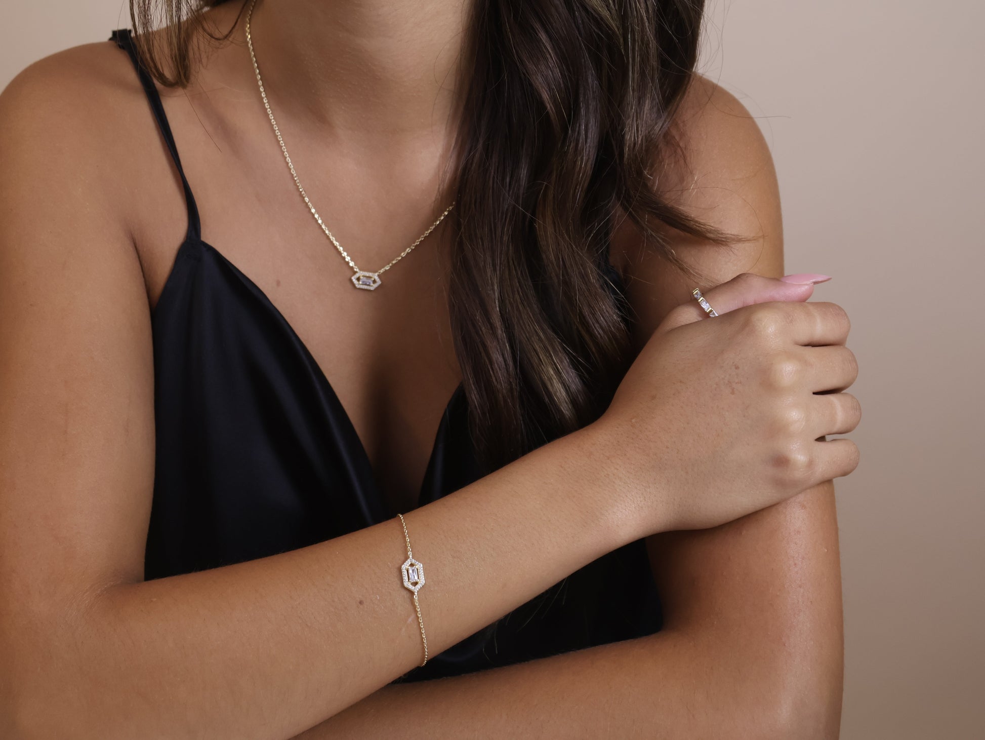 18k Gold Filled Fancy Birthstone Bracelet by GoldFi