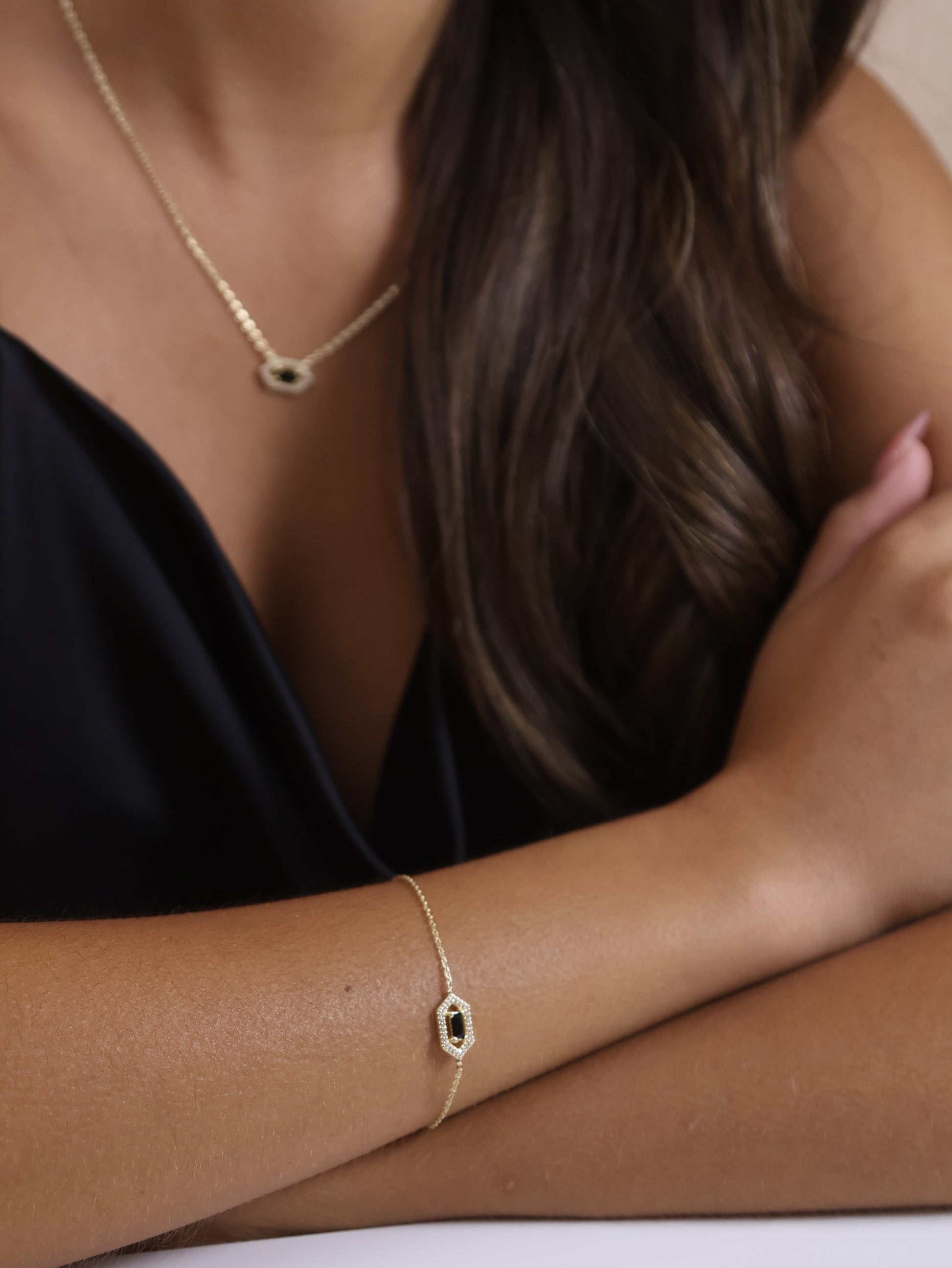 18k Gold Filled Fancy Birthstone Bracelet by GoldFi