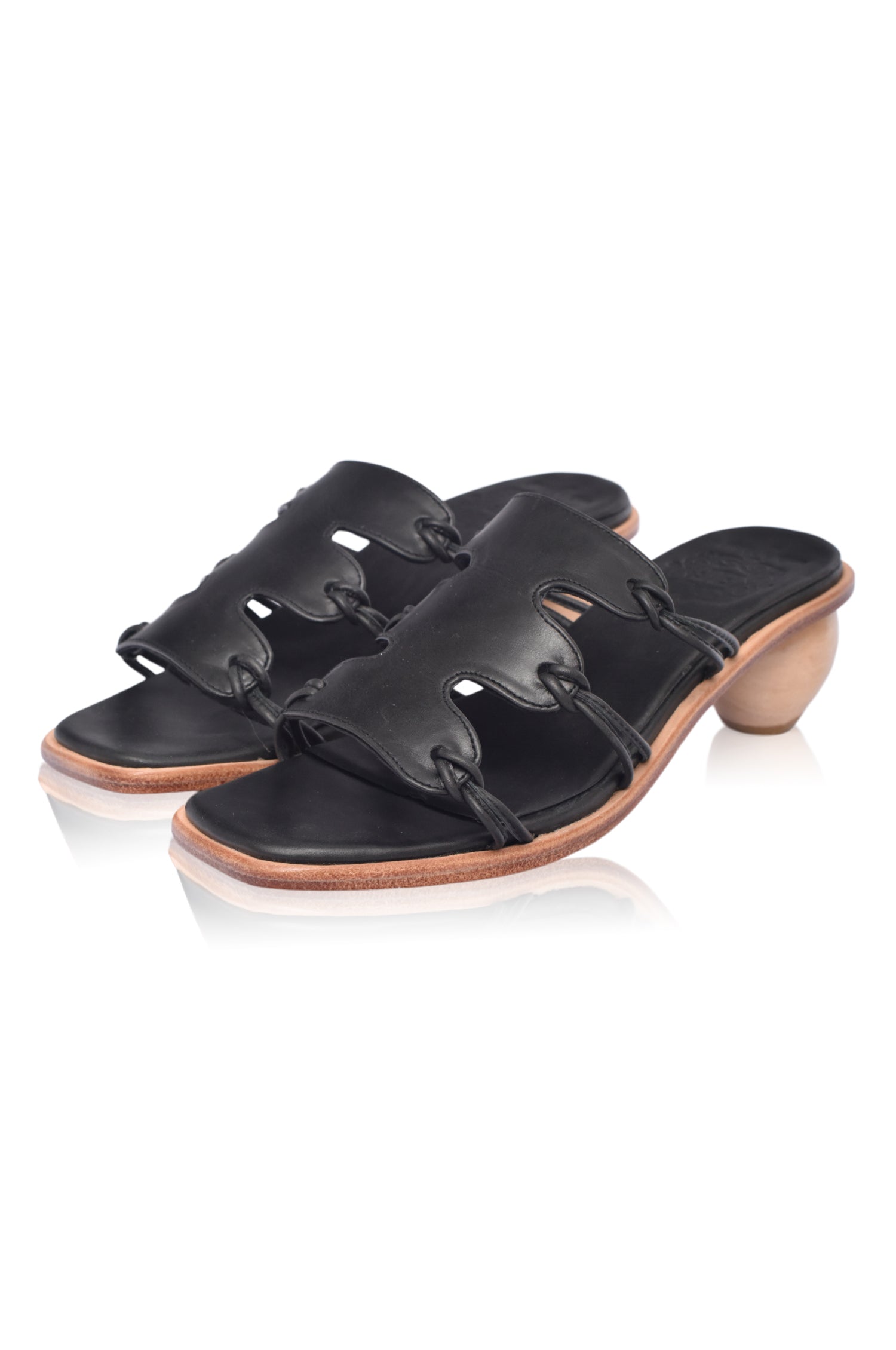 Ibiza Round Heel Mules by Bali ELF
