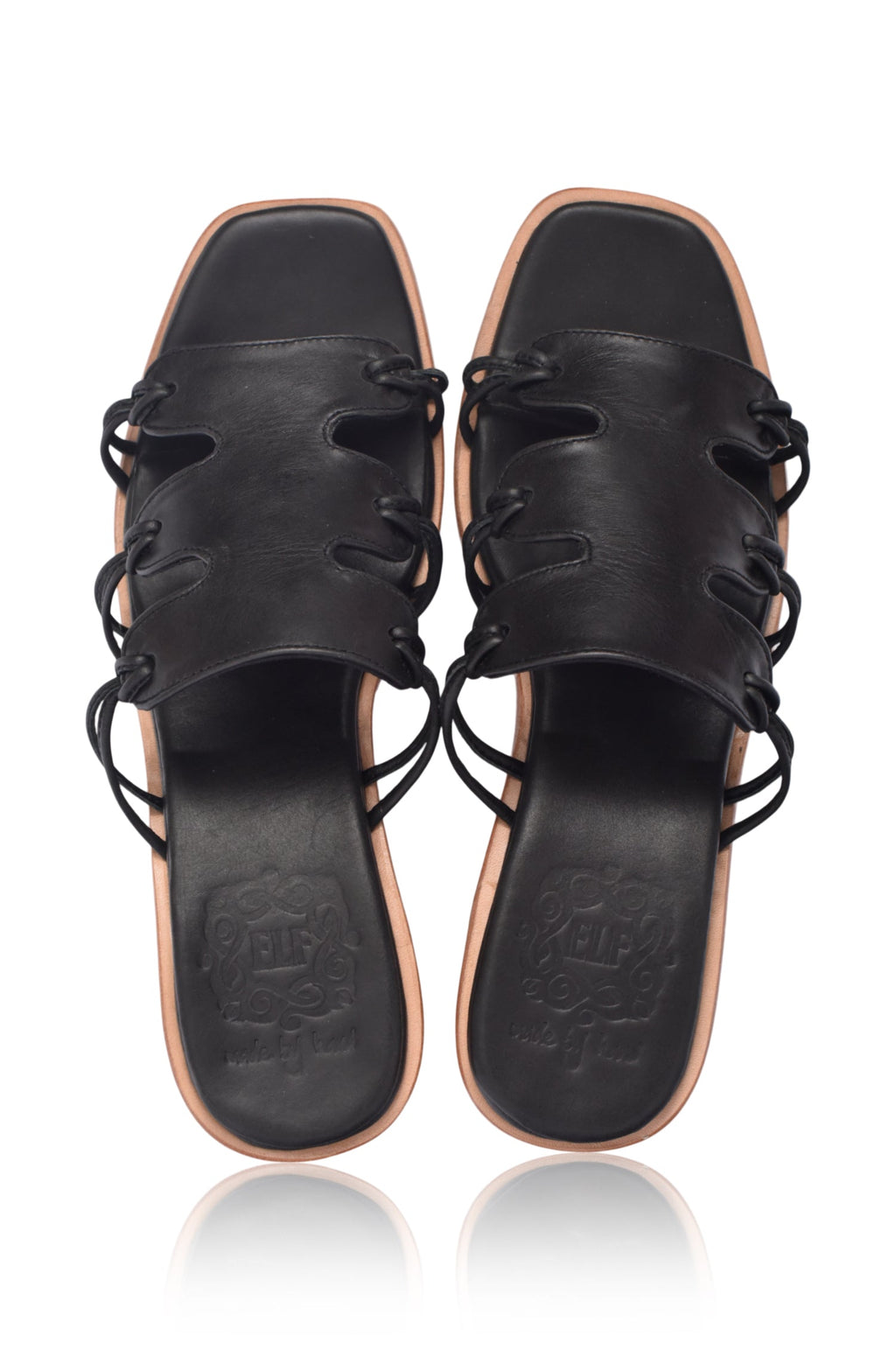 Ibiza Round Heel Mules by Bali ELF
