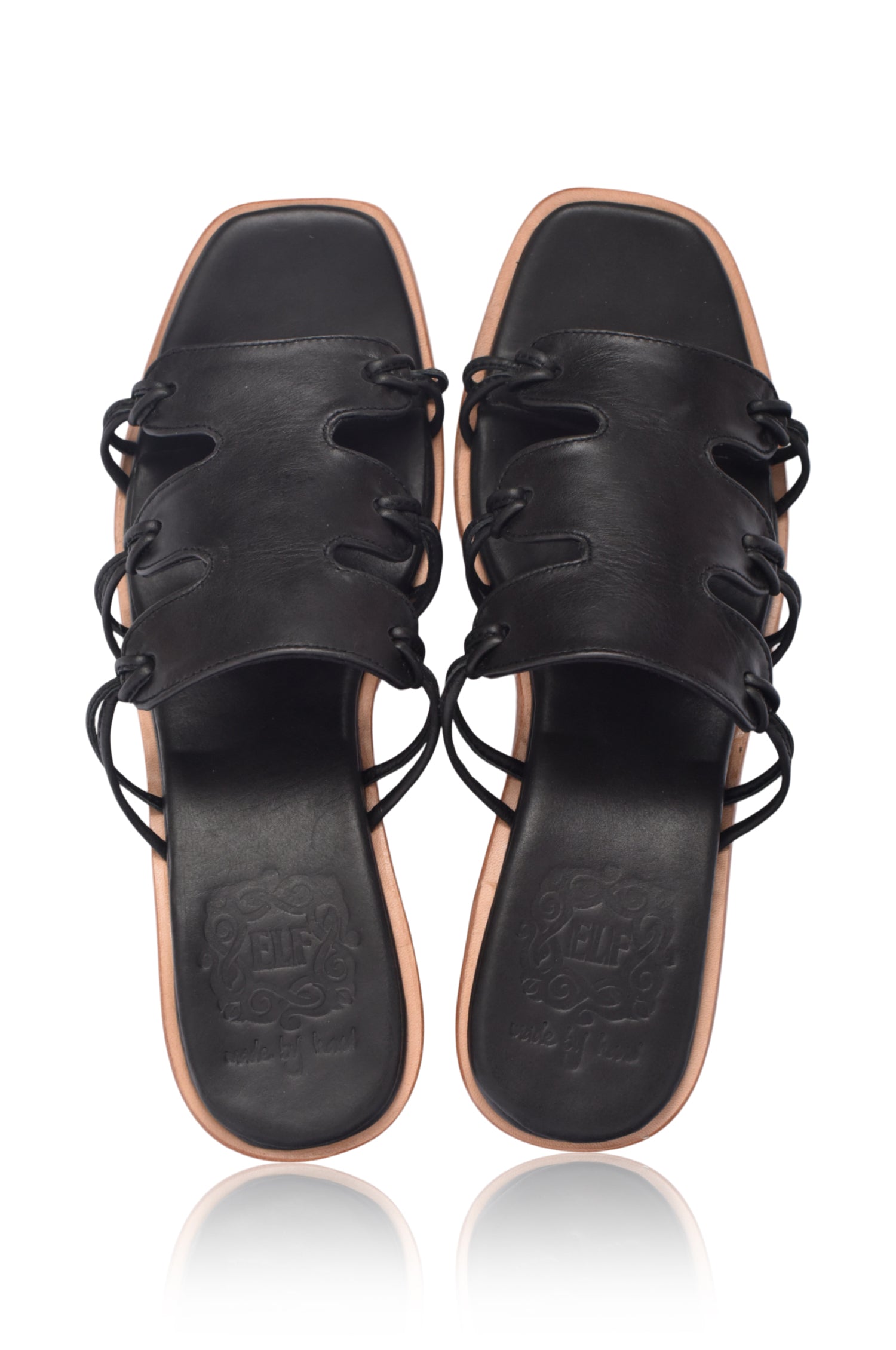 Ibiza Round Heel Mules by Bali ELF
