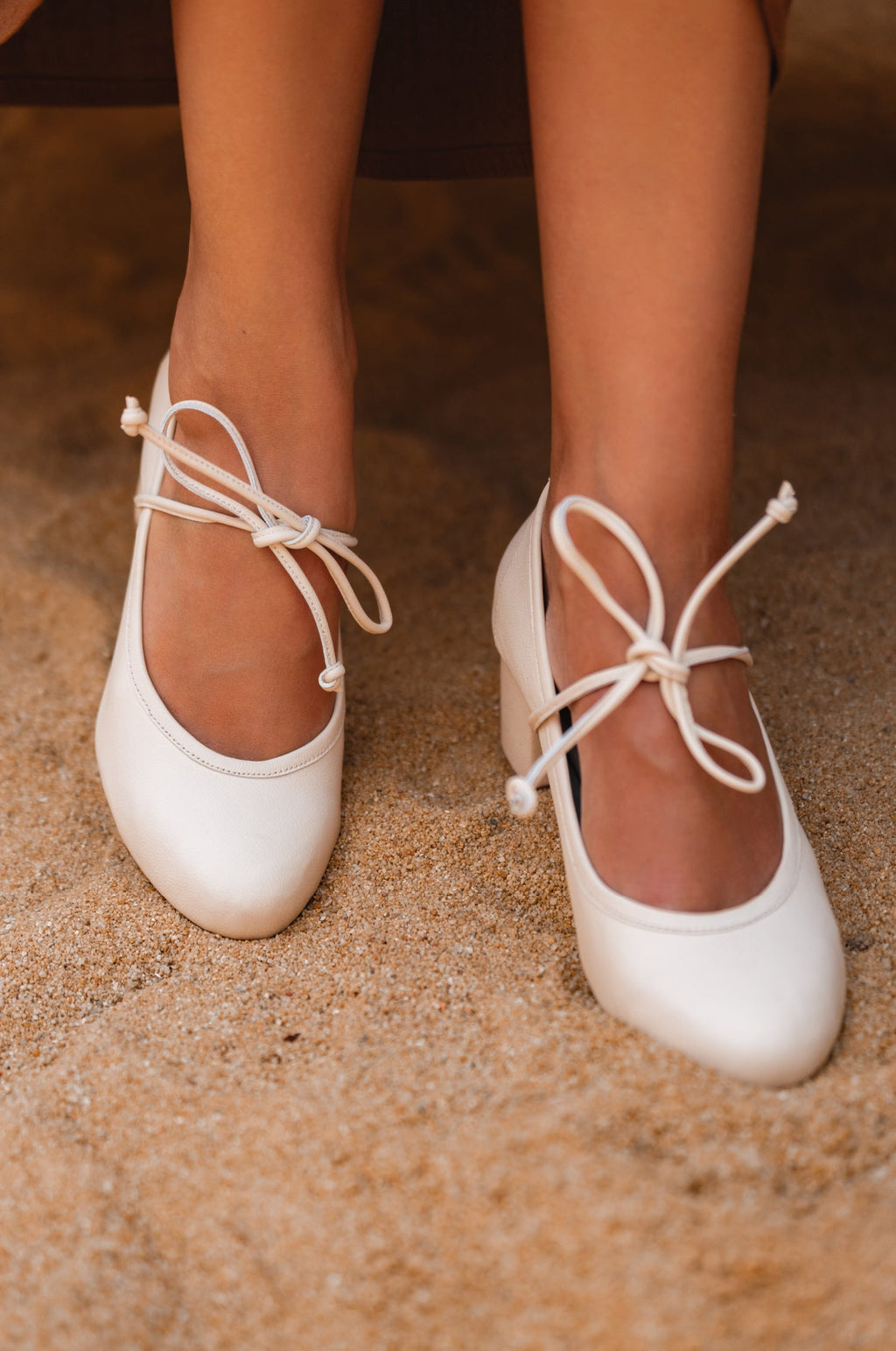 Jules Leather Heels by Bali Lane