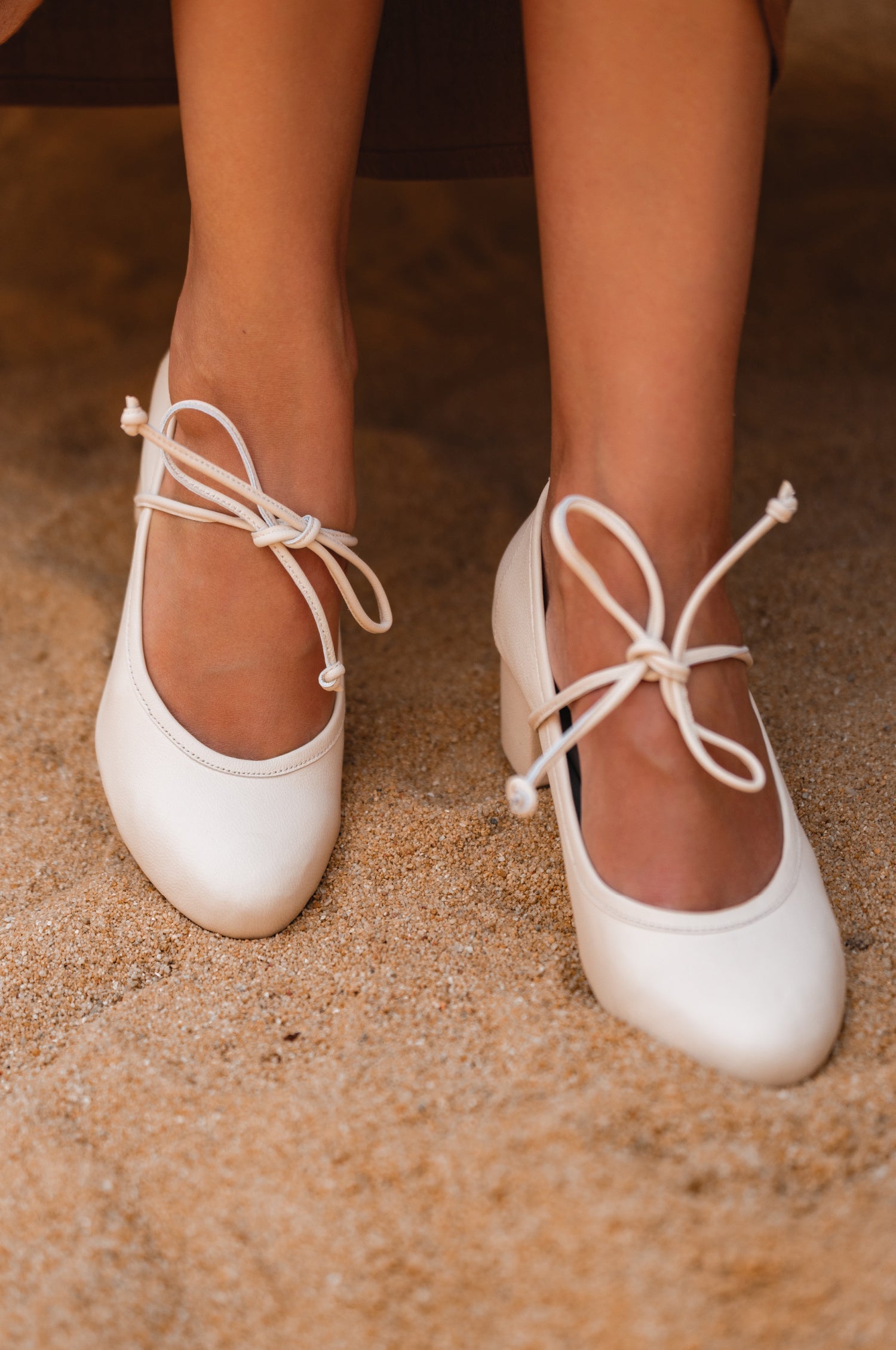 Jules Leather Heels by Bali Lane