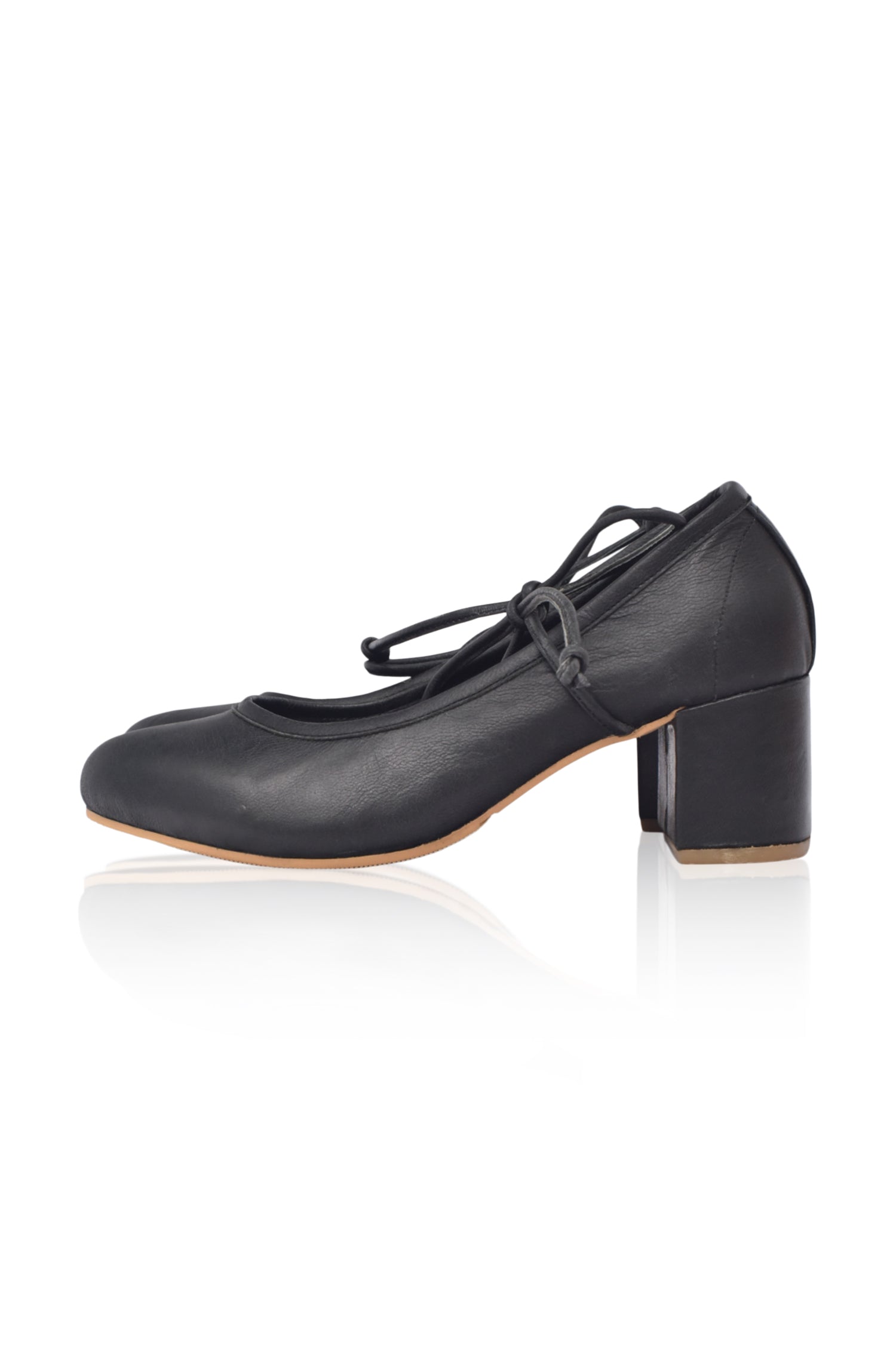 Jules Leather Heels by Bali Lane