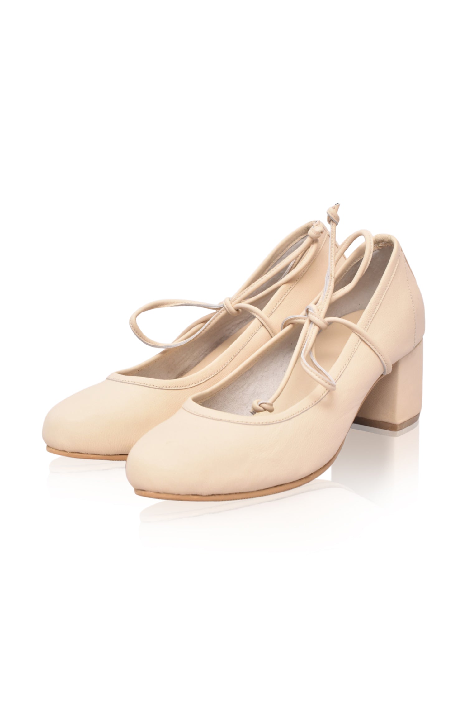Jules Leather Heels by Bali Lane