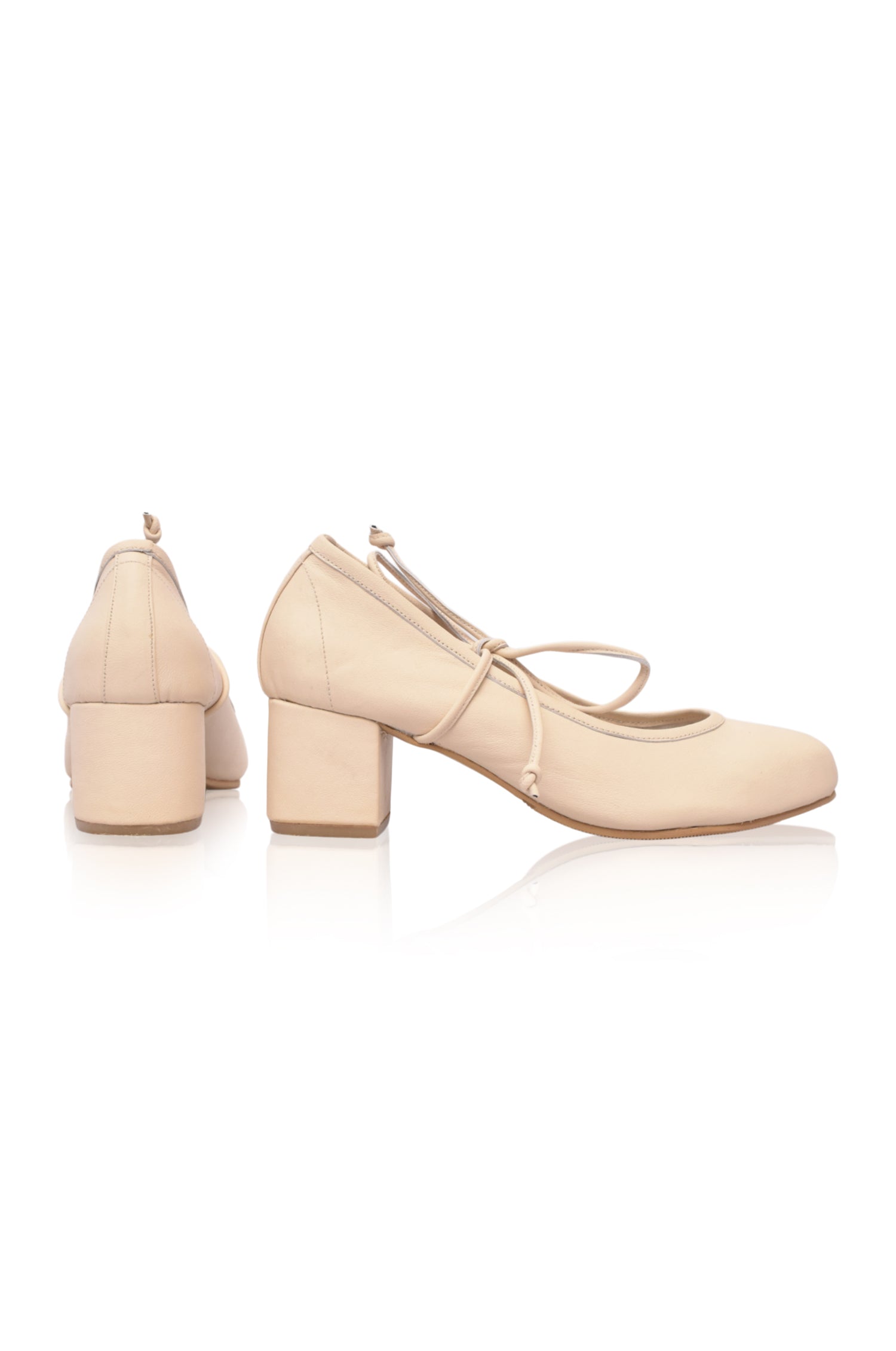Jules Leather Heels by Bali Lane