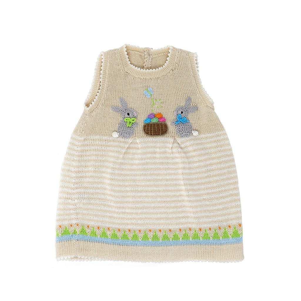 Easter Dress with Bunnies by Melange Collection