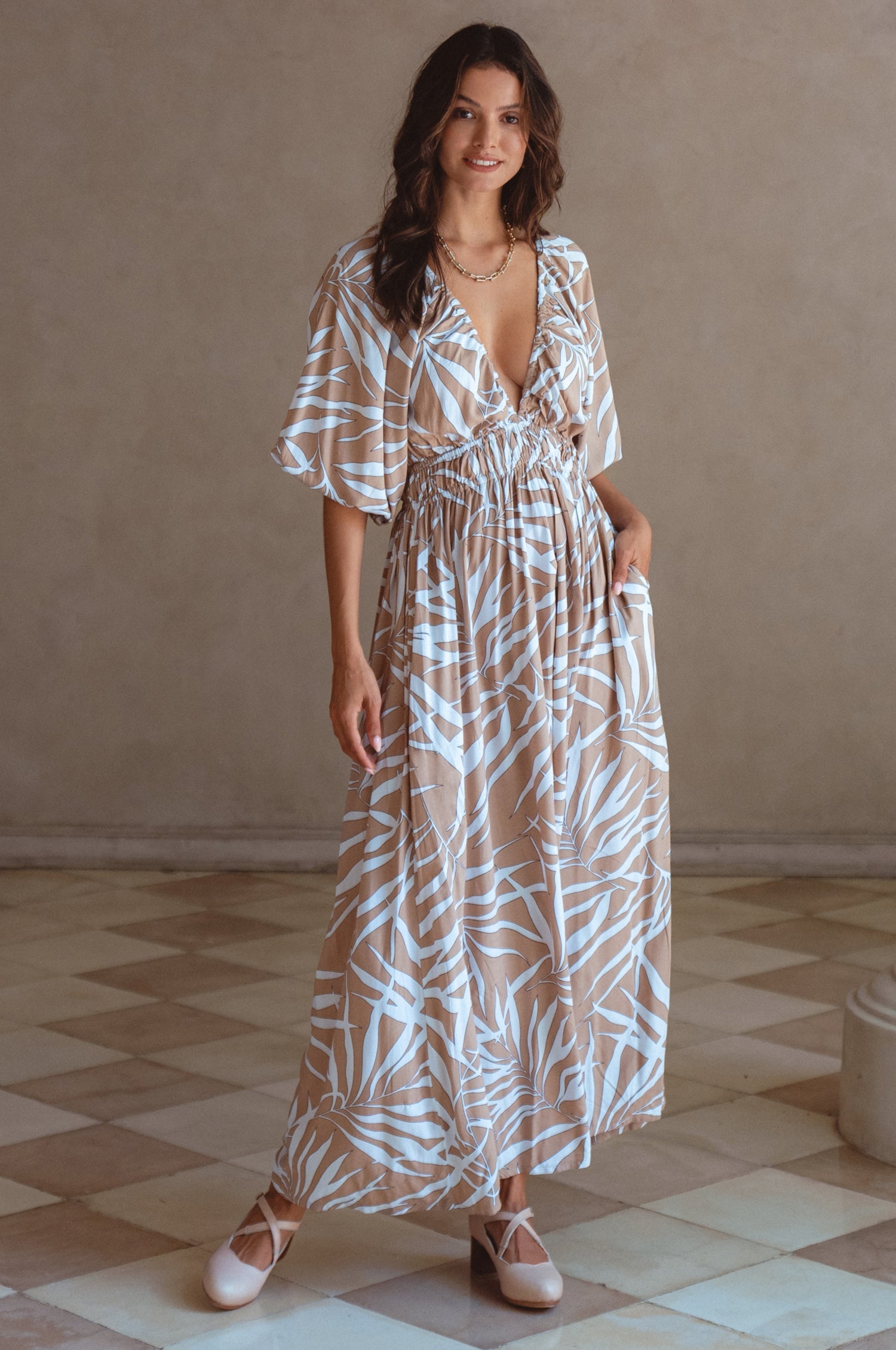 Kezas Maxi Dress by Bali ELF