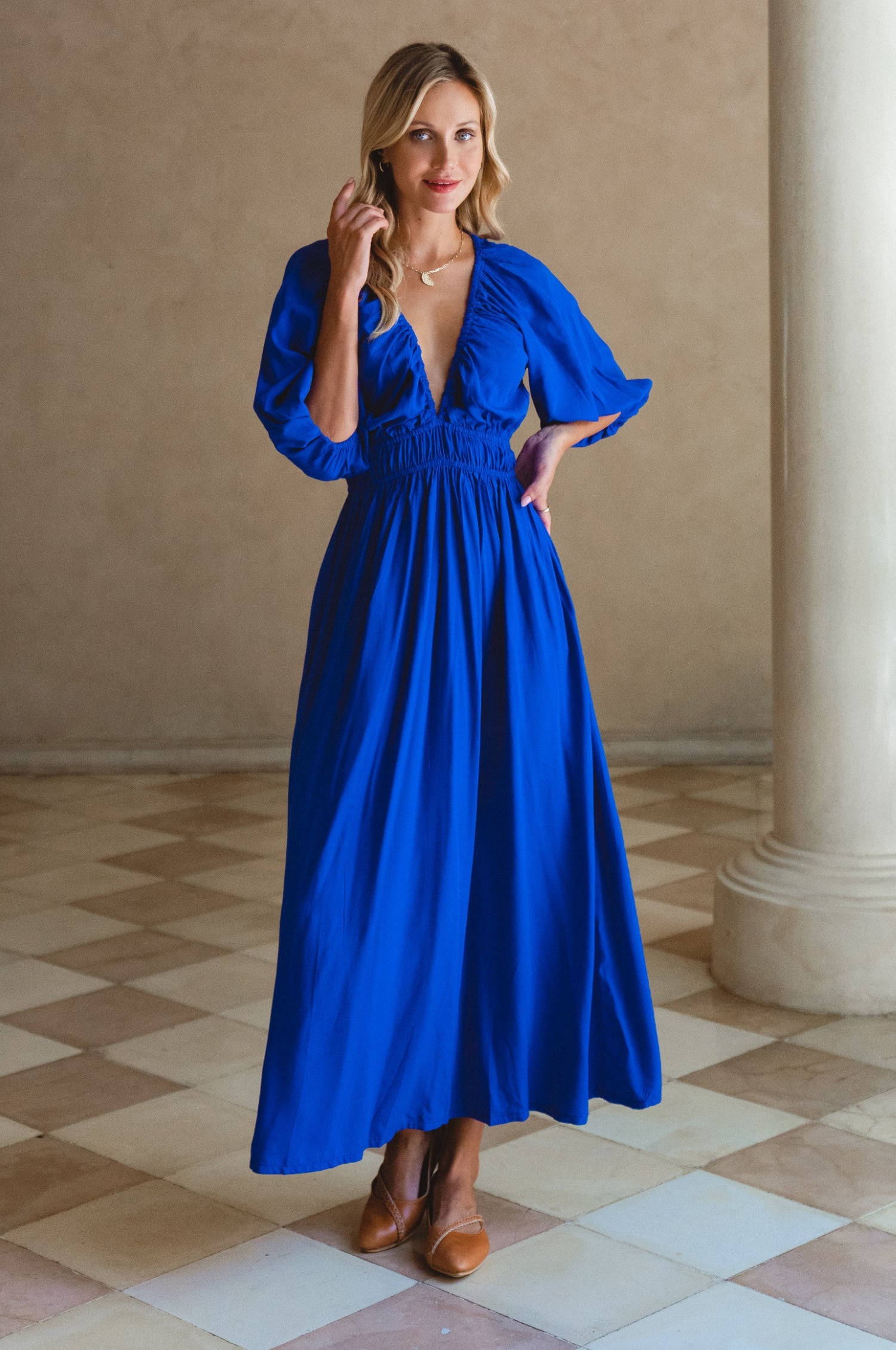 Kezas Maxi Dress by Bali ELF