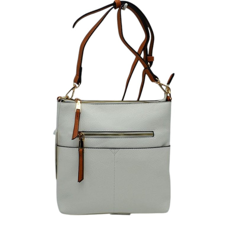 Kaylee Soft PU Vegan Leather 2 in 1 Tote Crossbody Bag by Madeline Love