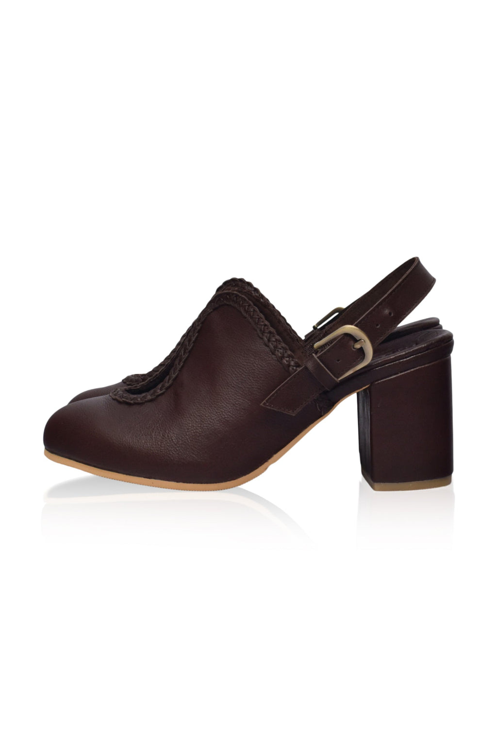 Lola Leather Mules by Bali Lane