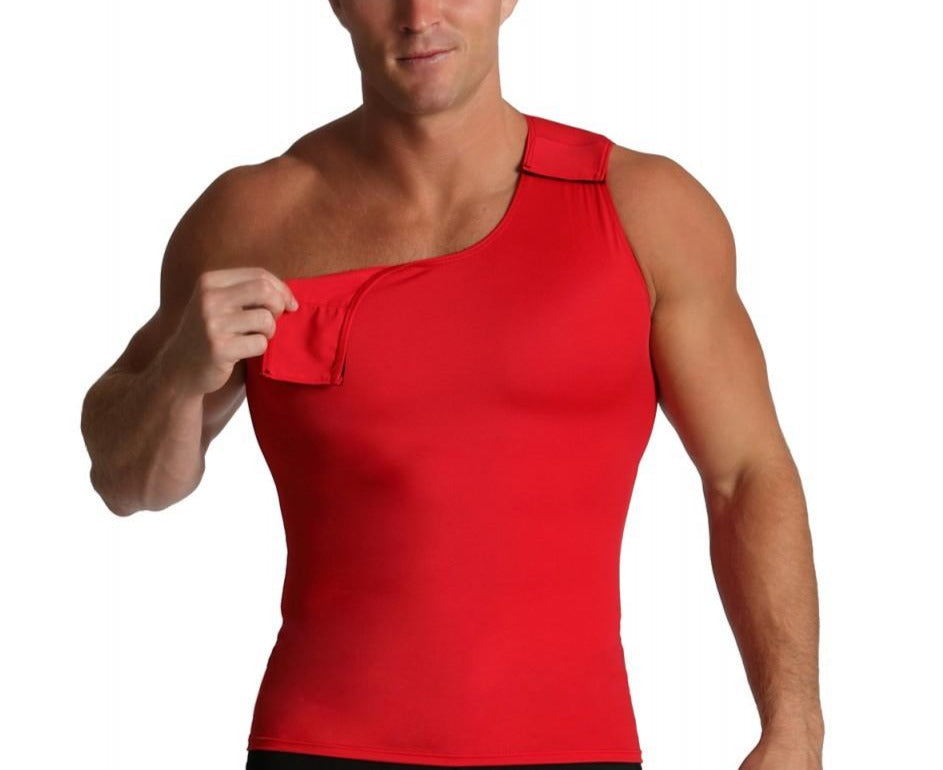 Insta Slim Activewear Compression Muscle Tank with Hook & Loop MA00V1, Arlington, Texas, TX