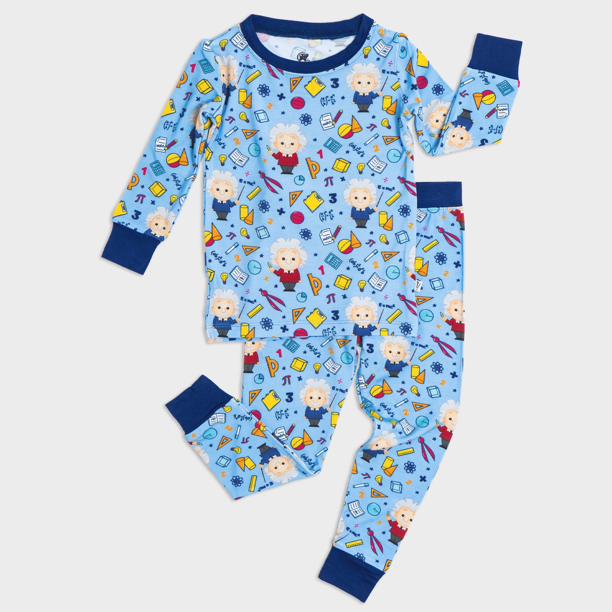 Mathematical Marvel Long Sleeve Pajamas - Bam & Stitch