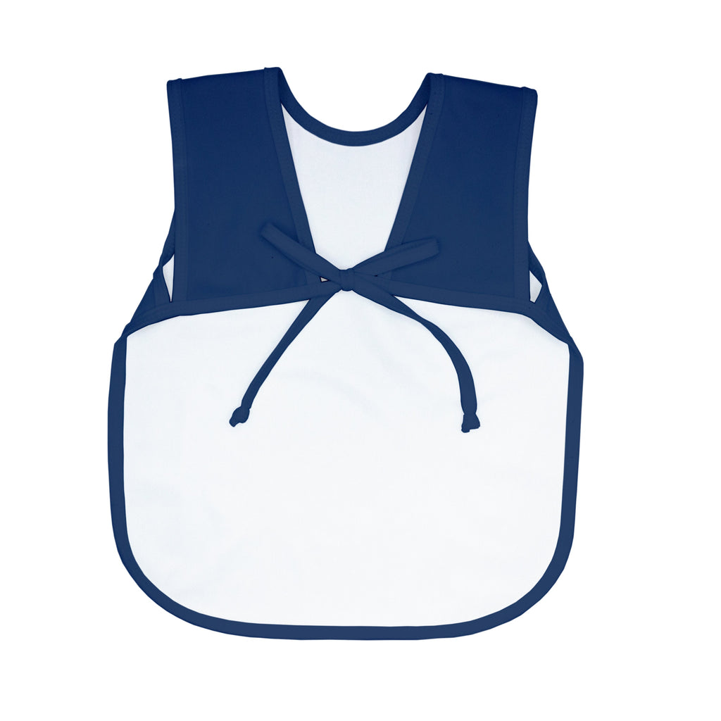 Solid Navy Minimalist Bapron by BapronBaby