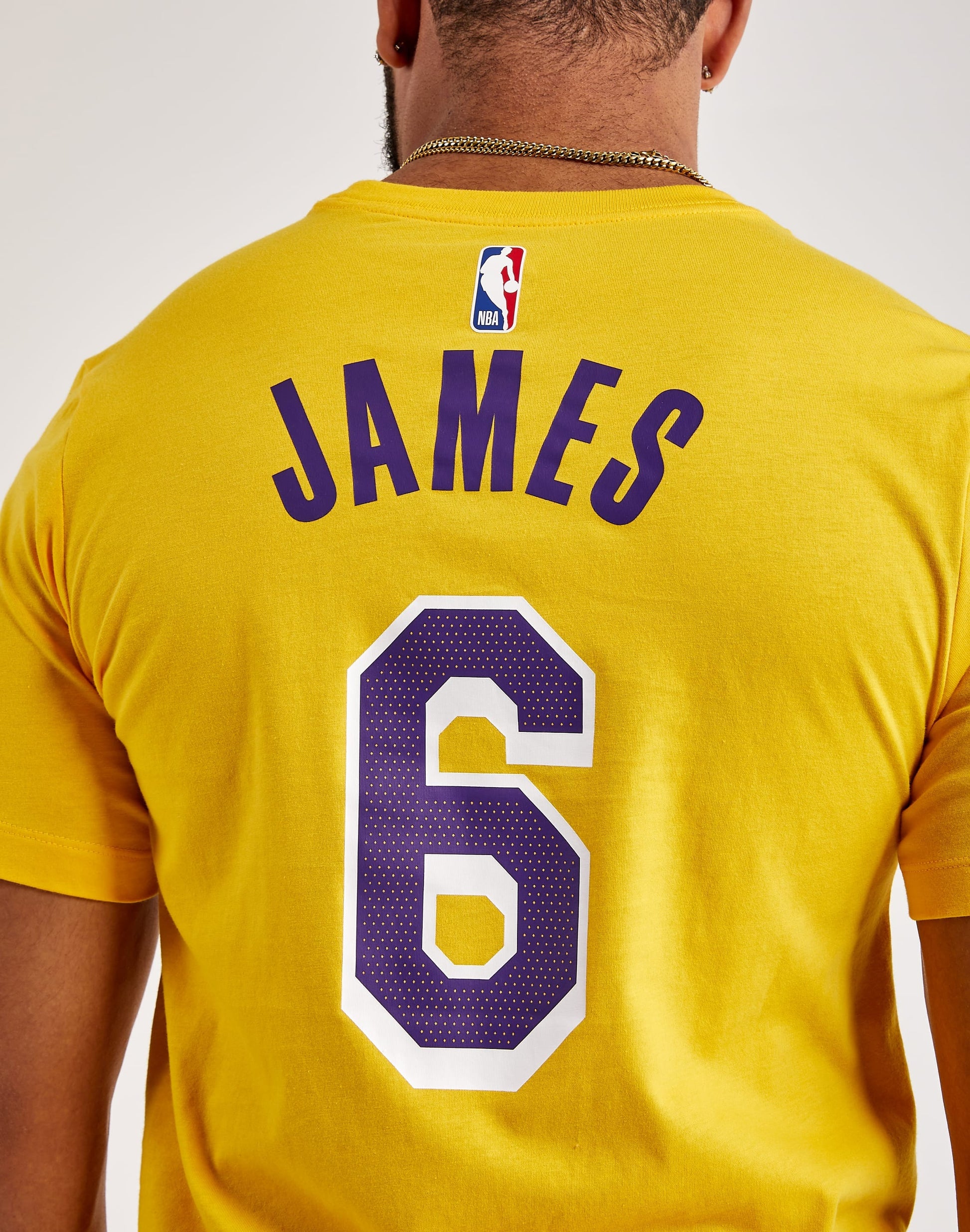 [DR6380-728] Mens Nike LEBRON JAMES LA LAKERS T-SHIRT by SNEAKAR