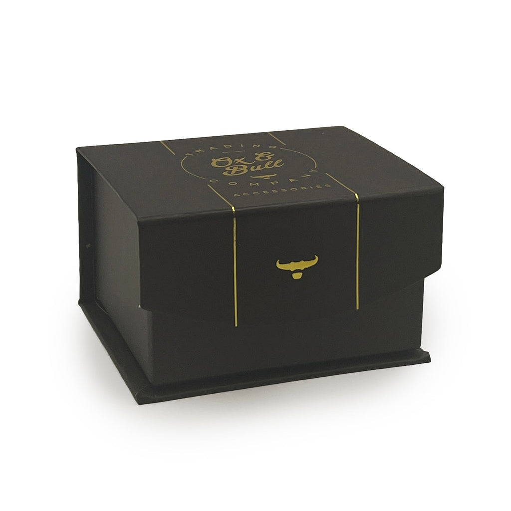 VDP 3D Crown Royal Gold Stainless Cufflinks