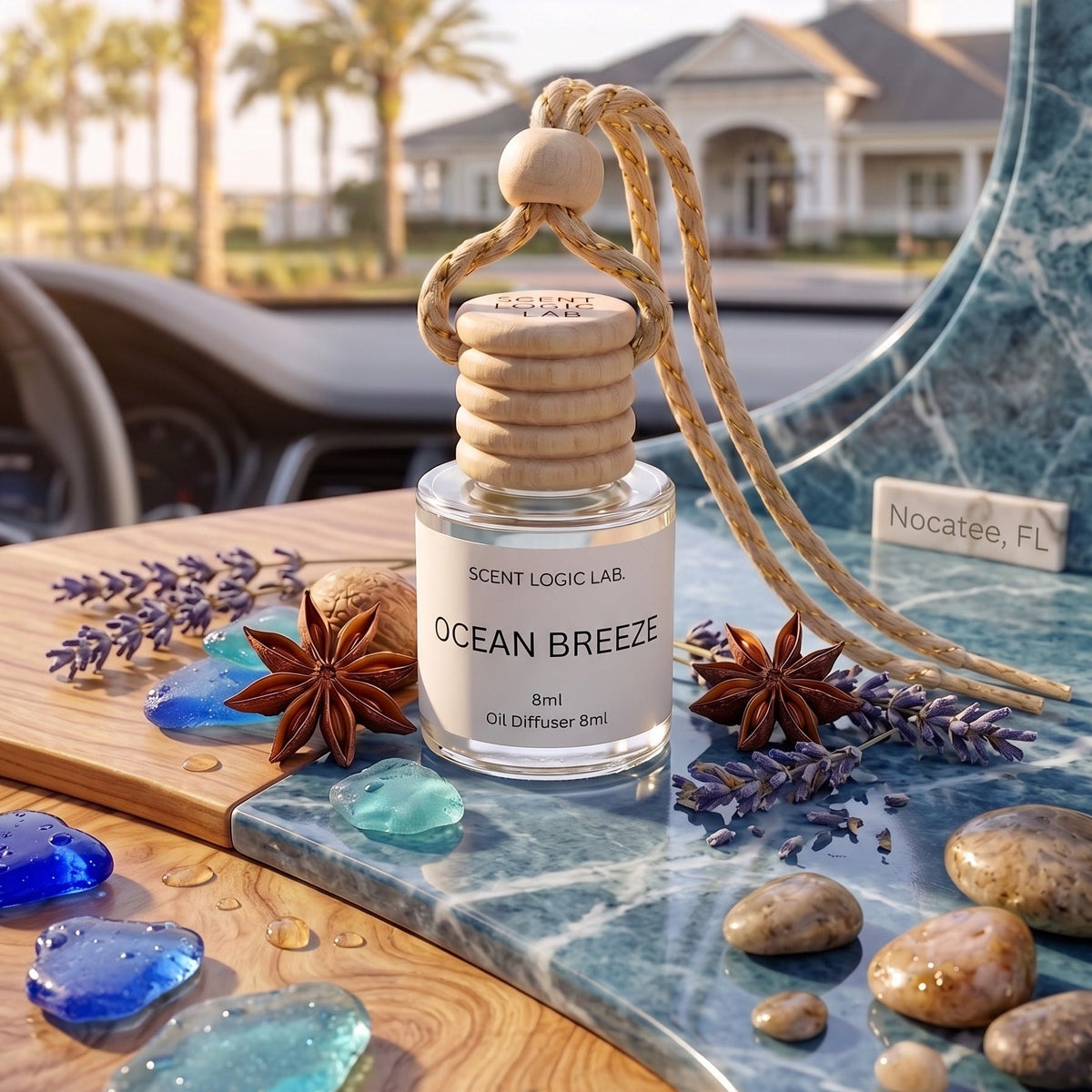 Luxury 8ml Car Diffuser in Nature Scents