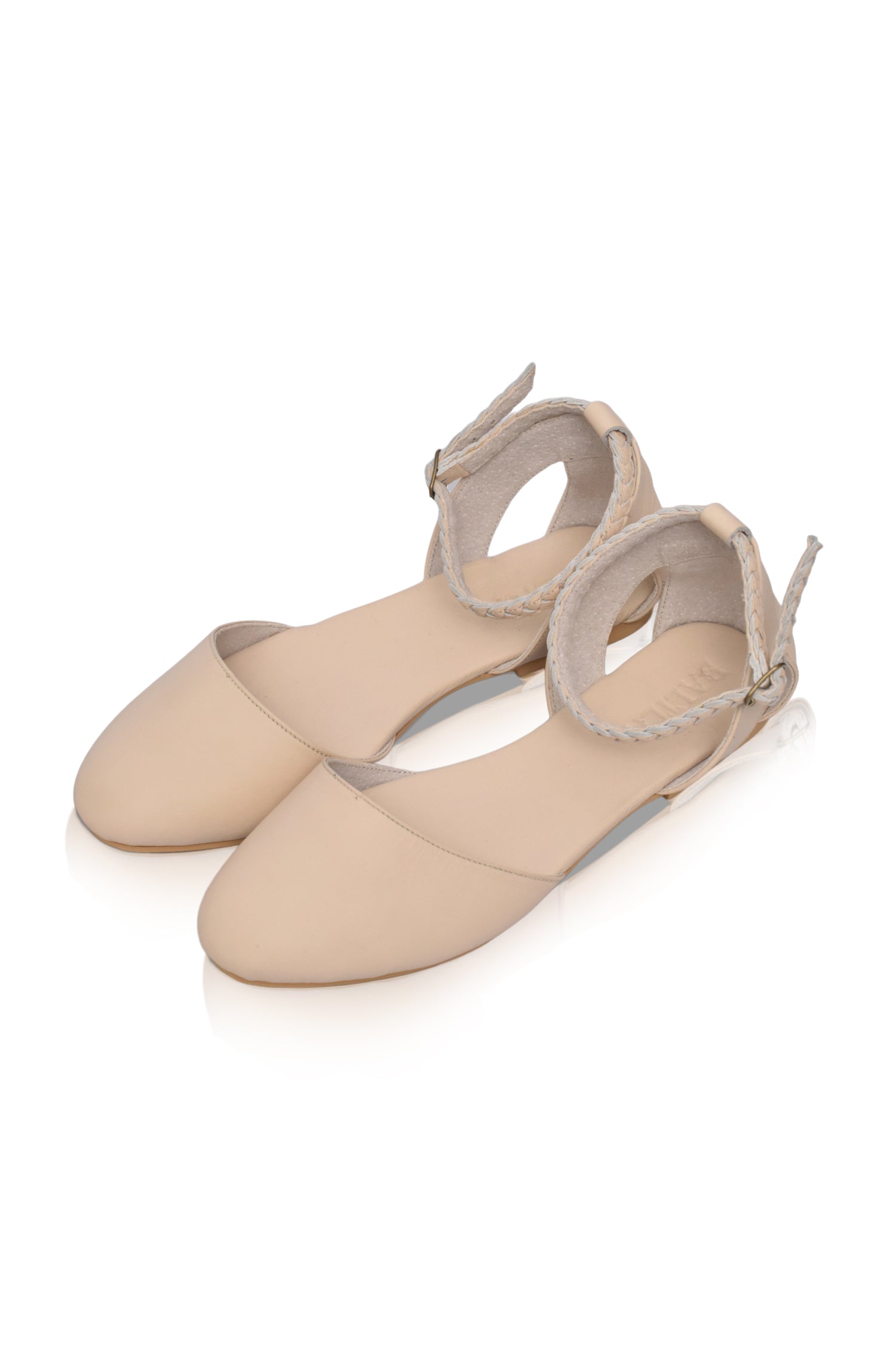 Paris Leather Ballet Flats by Bali Lane