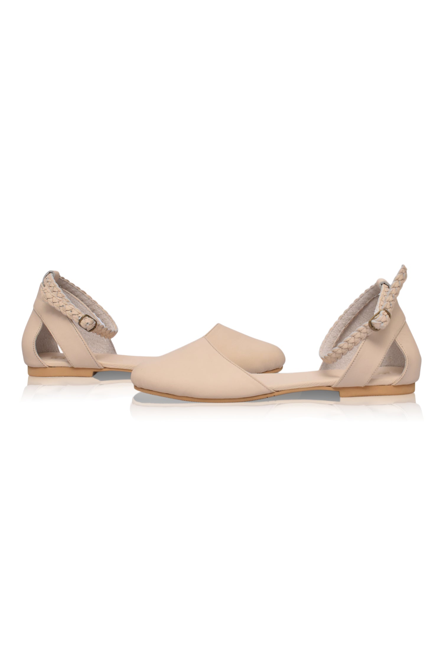 Paris Leather Ballet Flats by Bali Lane