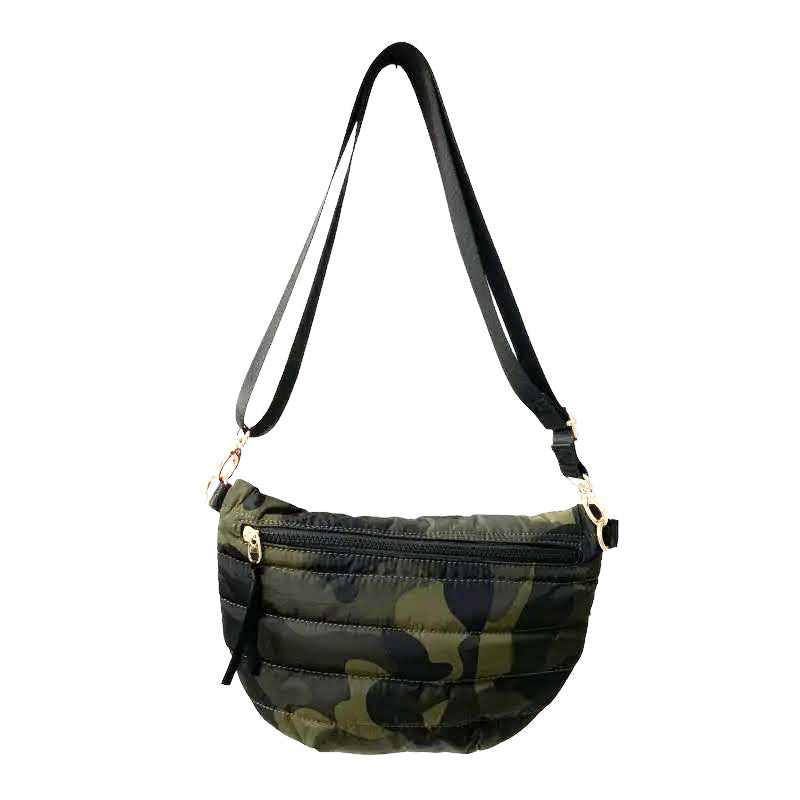 The Blake | Crescent Puffer Sling Bag | 14 Colors by Babs+Birdie