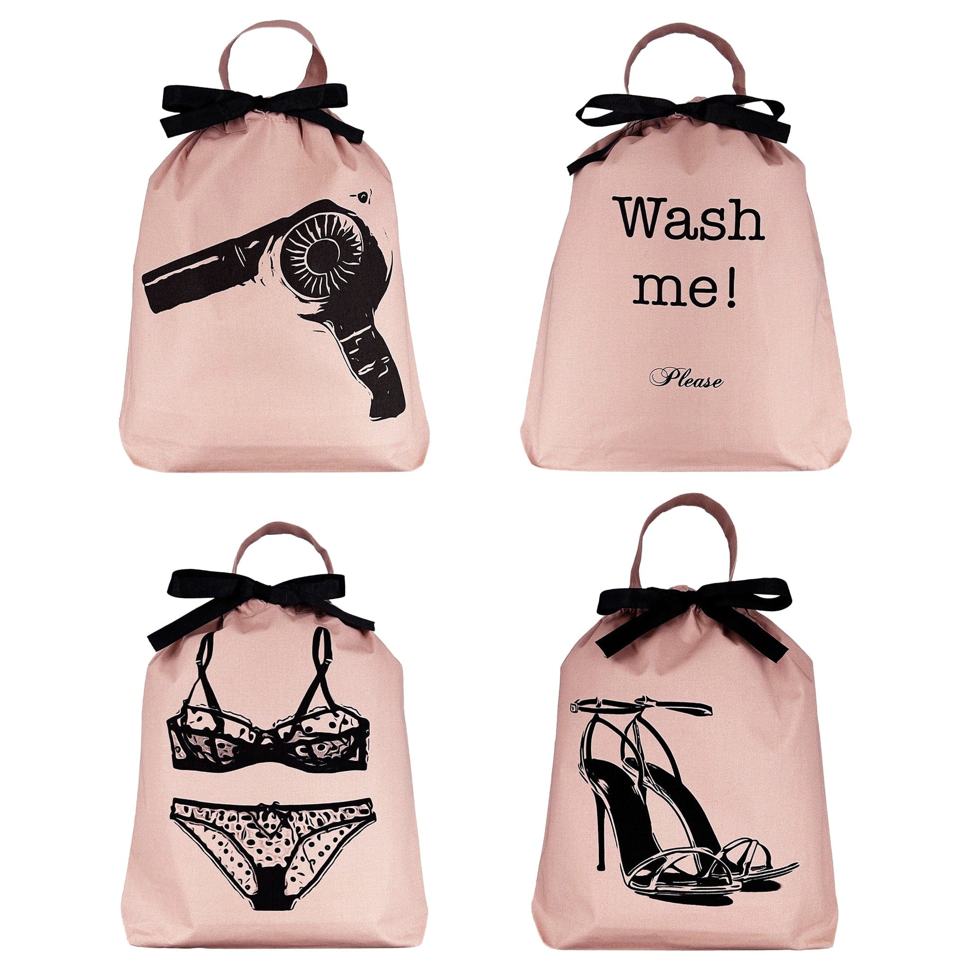 Women's Travel Set 4-pack, Pink/Blush by OyeraCharisma