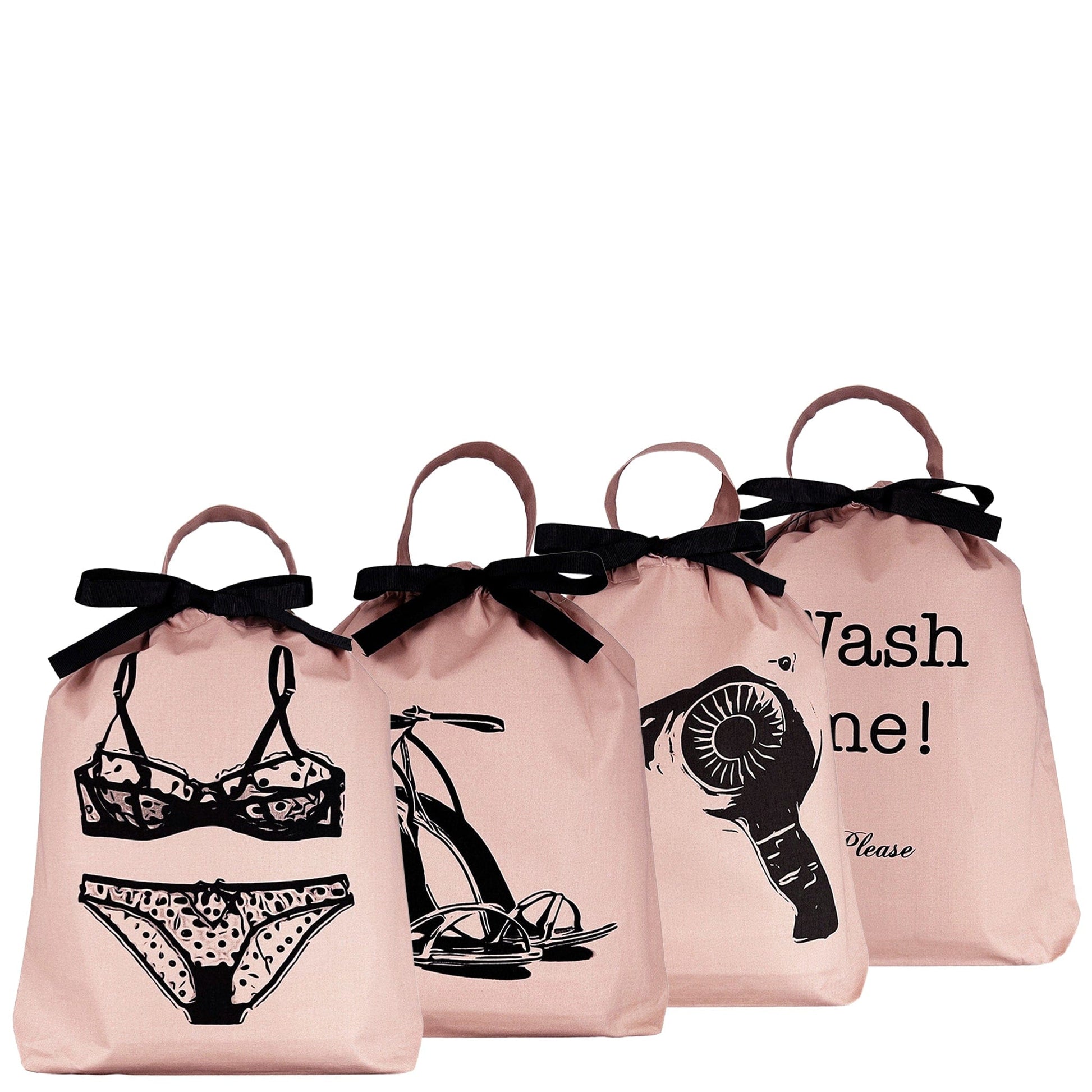 Women's Travel Set 4-pack, Pink/Blush by OyeraCharisma