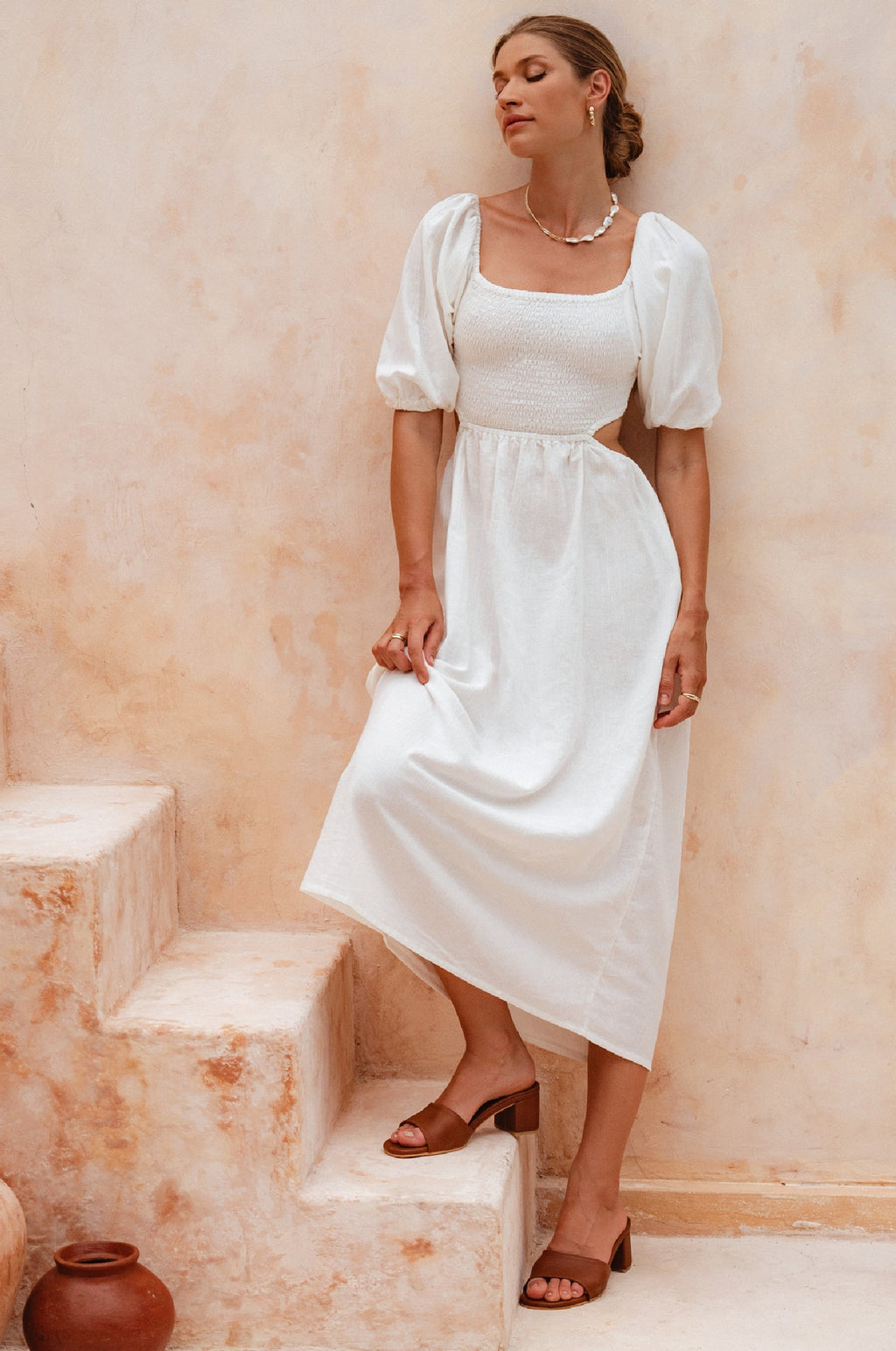 Portofino Leather Mules by Bali Lane